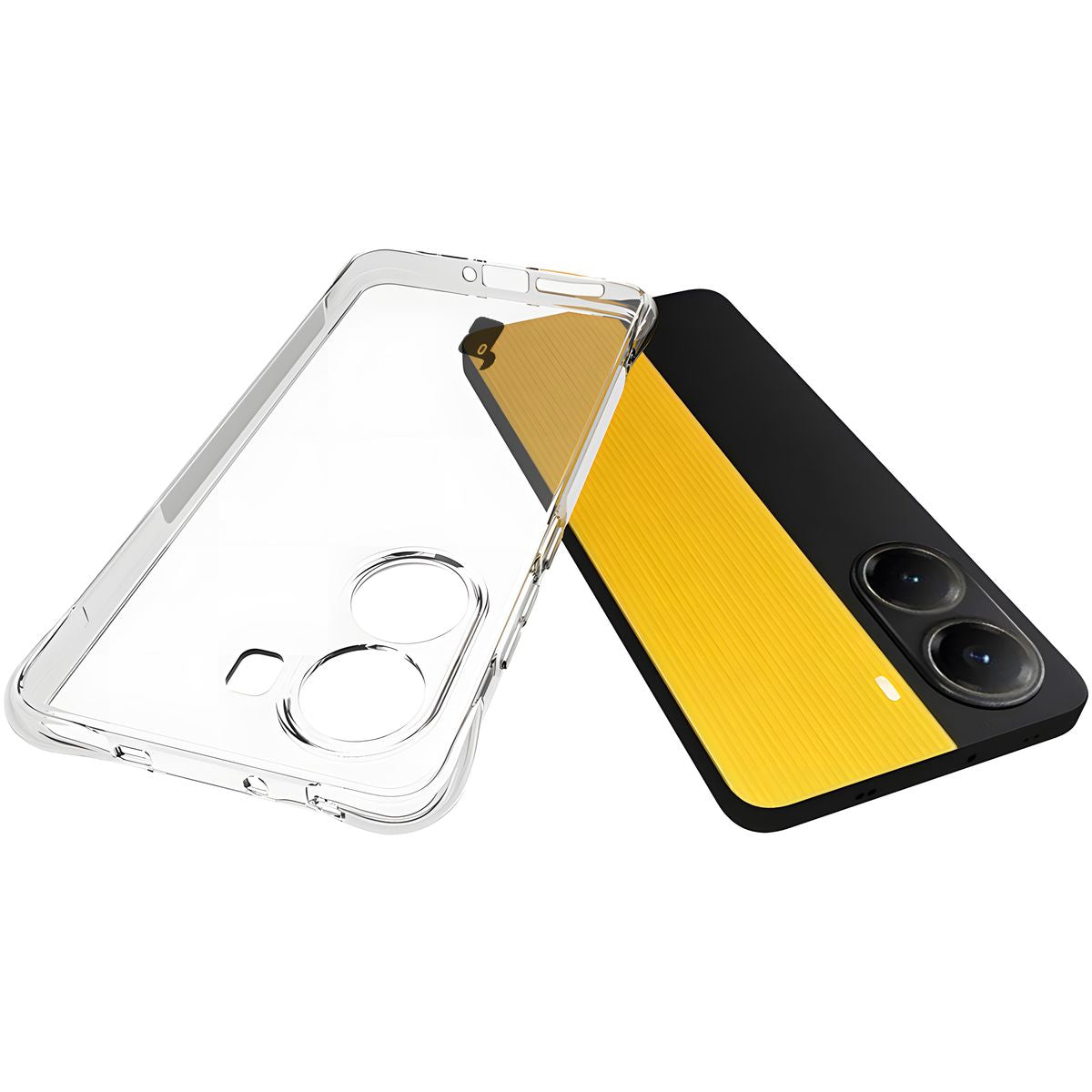 Flexible Handyhülle für Xiaomi Poco X7 Pro, Bizon Case Salpa, Transparent