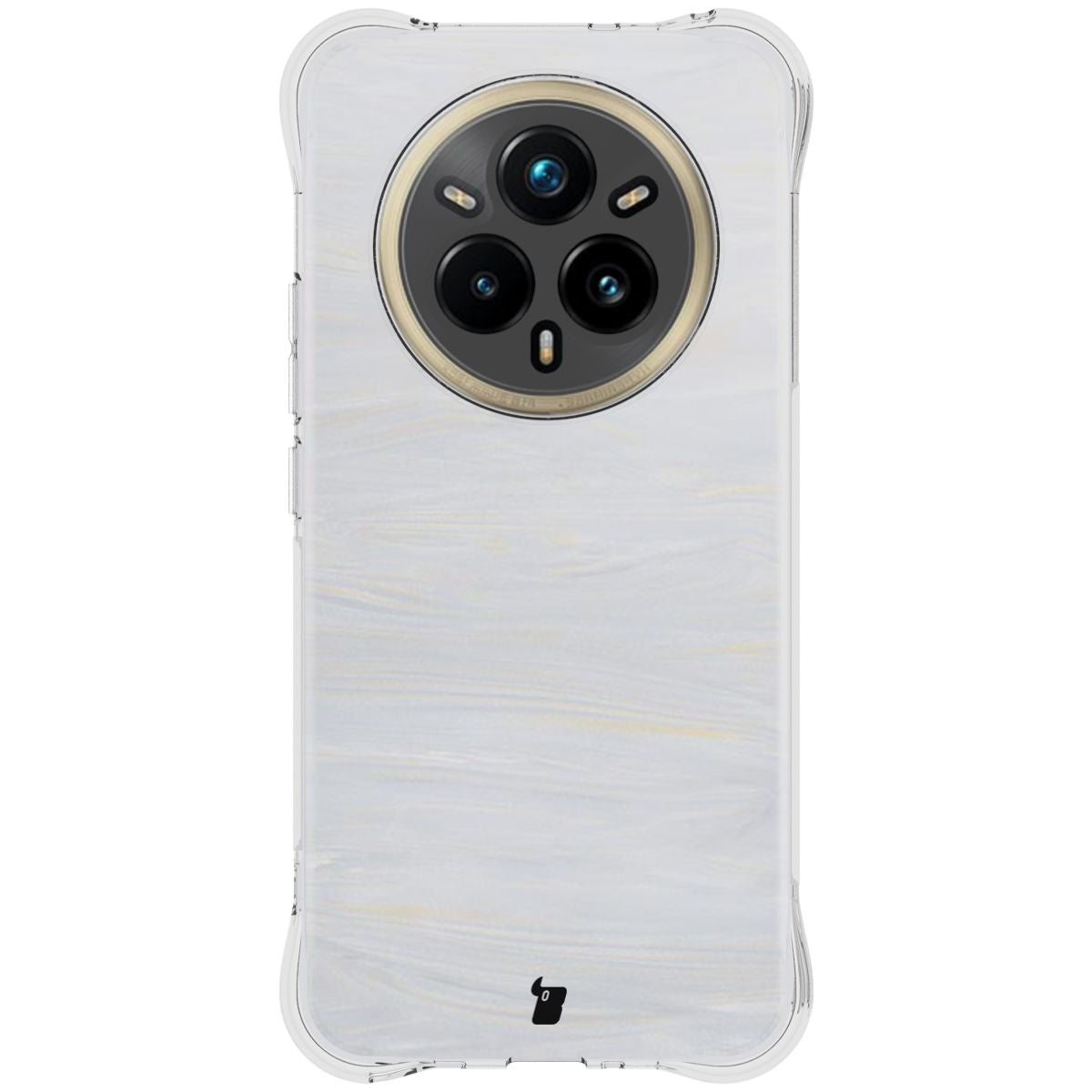 Flexible Handyhülle für Realme 14 Pro+ 5G, Bizon Case Salpa, Transparent