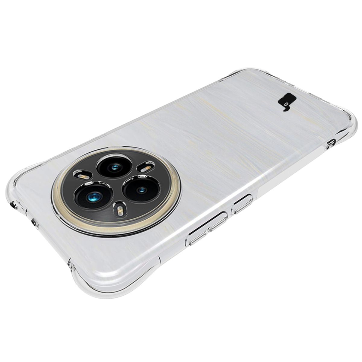 Flexible Handyhülle für Realme 14 Pro+ 5G, Bizon Case Salpa, Transparent