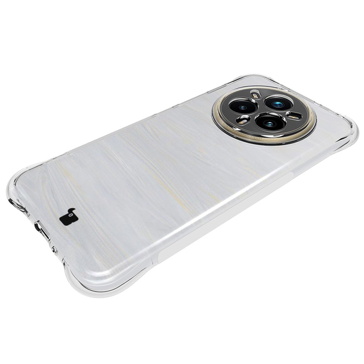Flexible Handyhülle für Realme 14 Pro+ 5G, Bizon Case Salpa, Transparent