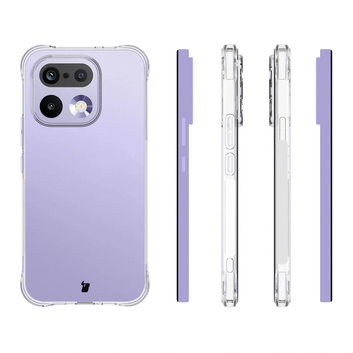 Flexible Handyhülle für Realme 16 Pro 5G, Bizon Case Salpa, Transparent