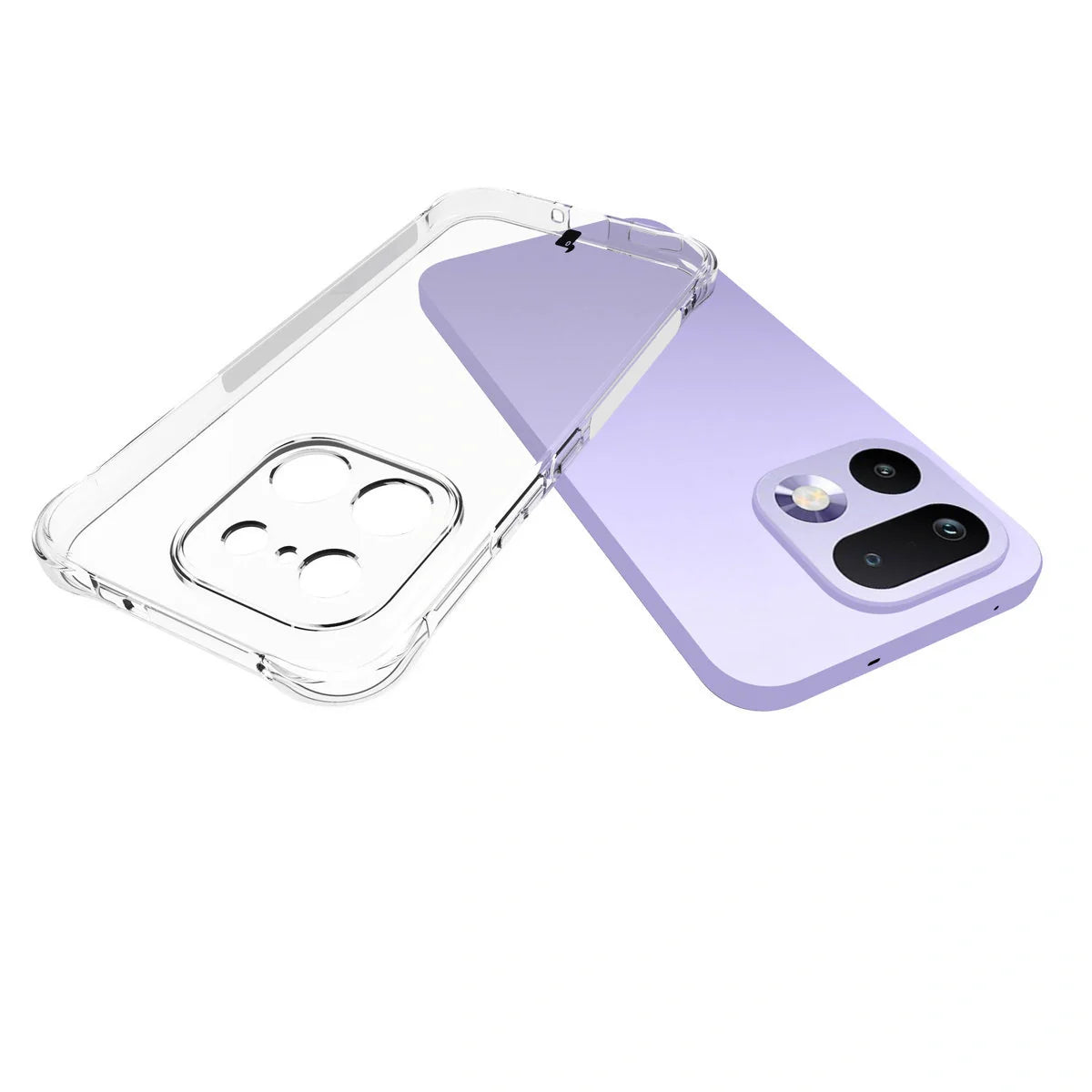 Flexible Handyhülle für Realme 16 Pro 5G, Bizon Case Salpa, Transparent