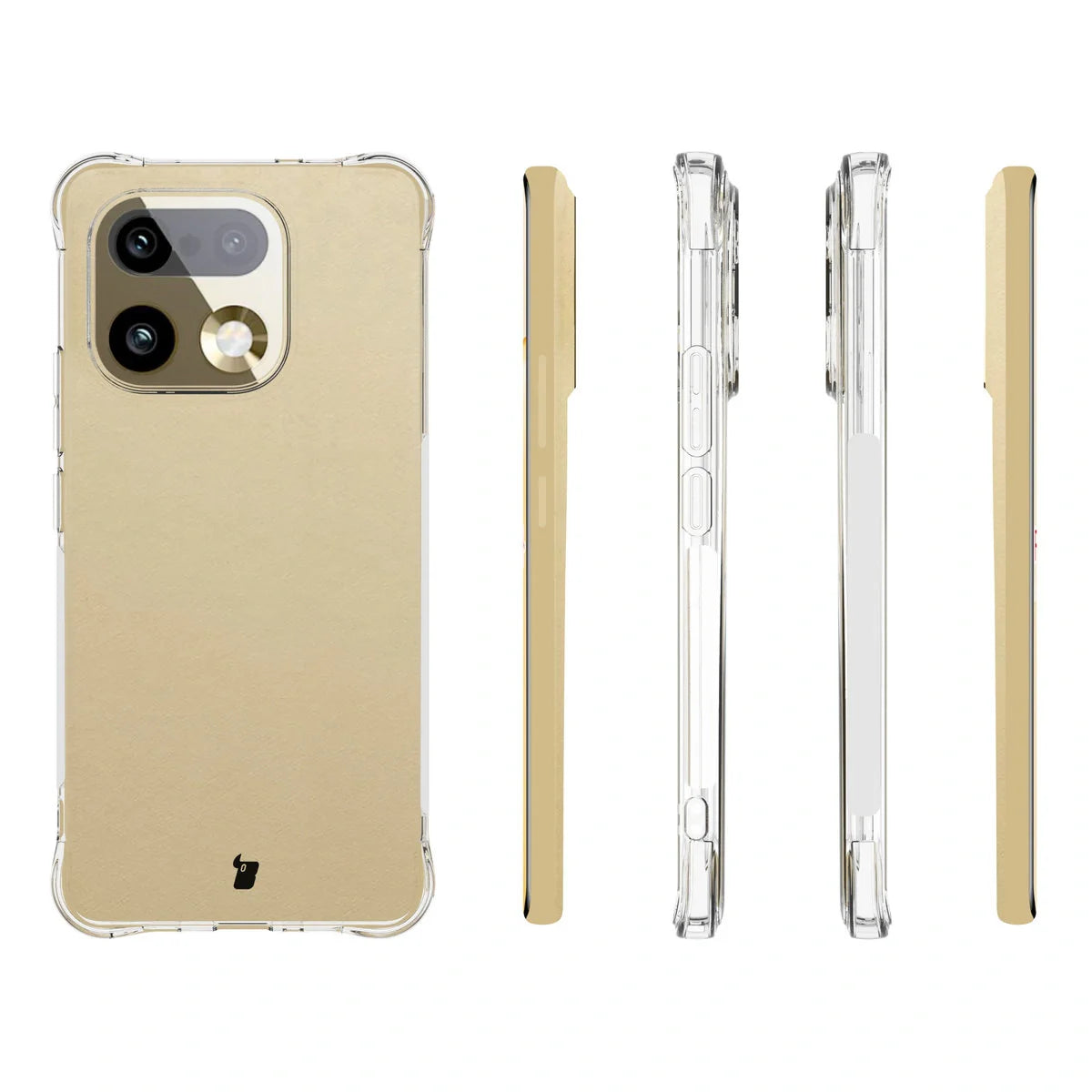 Flexible Handyhülle für Realme 16 Pro Plus 5G, Bizon Case Salpa, Transparent