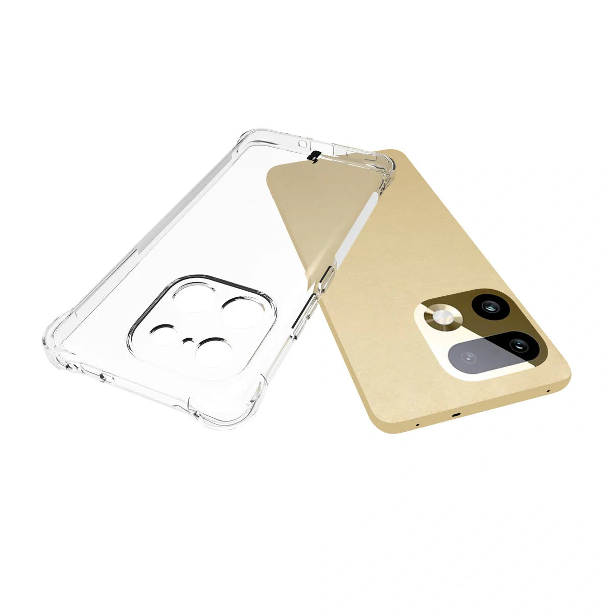 Flexible Handyhülle für Realme 16 Pro Plus 5G, Bizon Case Salpa, Transparent
