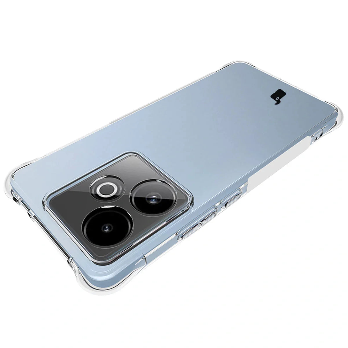 Flexible Handyhülle für Realme GT 7 / 7T, Bizon Case Salpa, Transparent