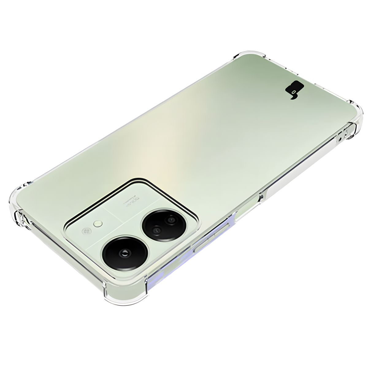 Flexible Handyhülle für Xiaomi Redmi 13C 4G/5G, Bizon Case Salpa, Transparent