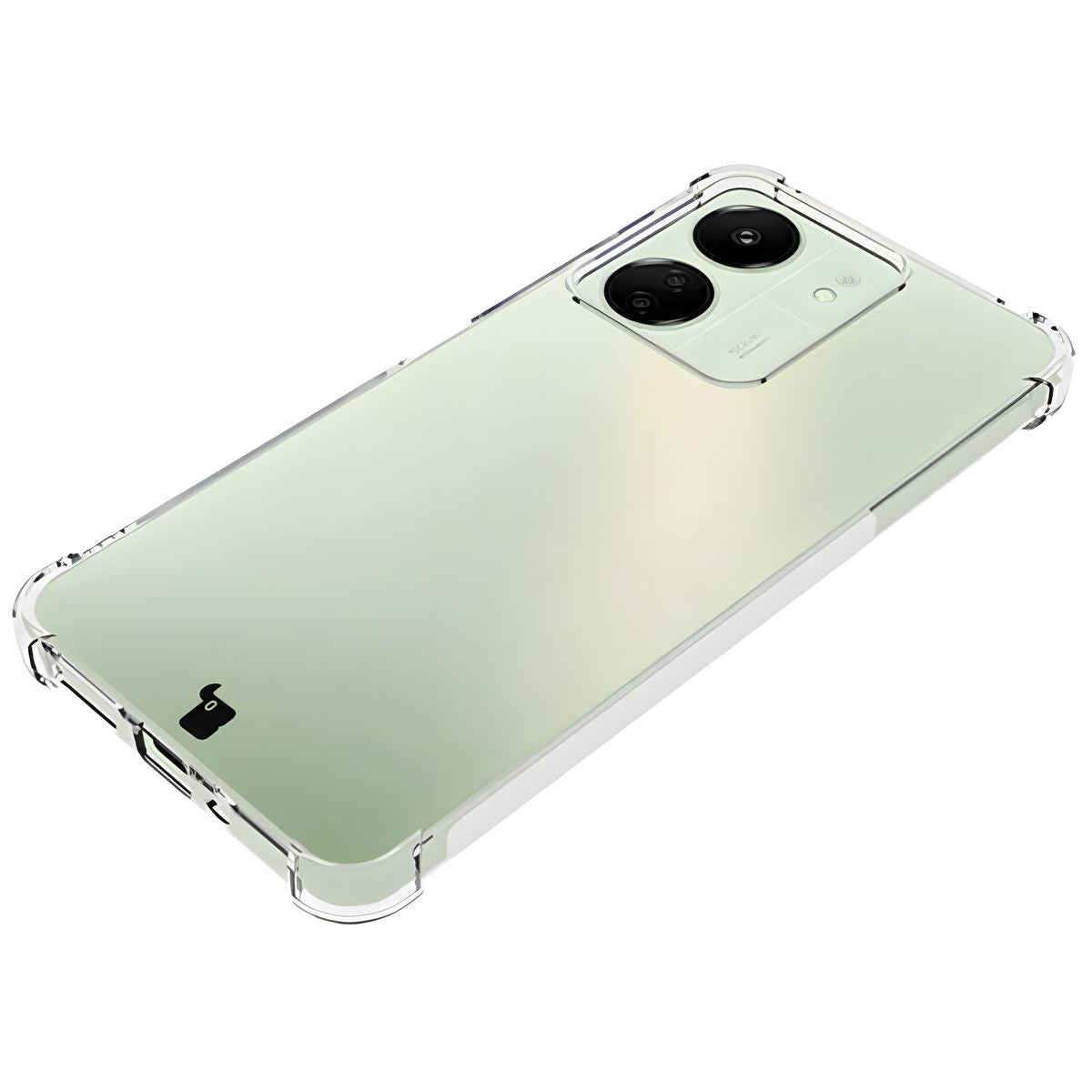 Flexible Handyhülle für Xiaomi Redmi 13C 4G/5G, Bizon Case Salpa, Transparent