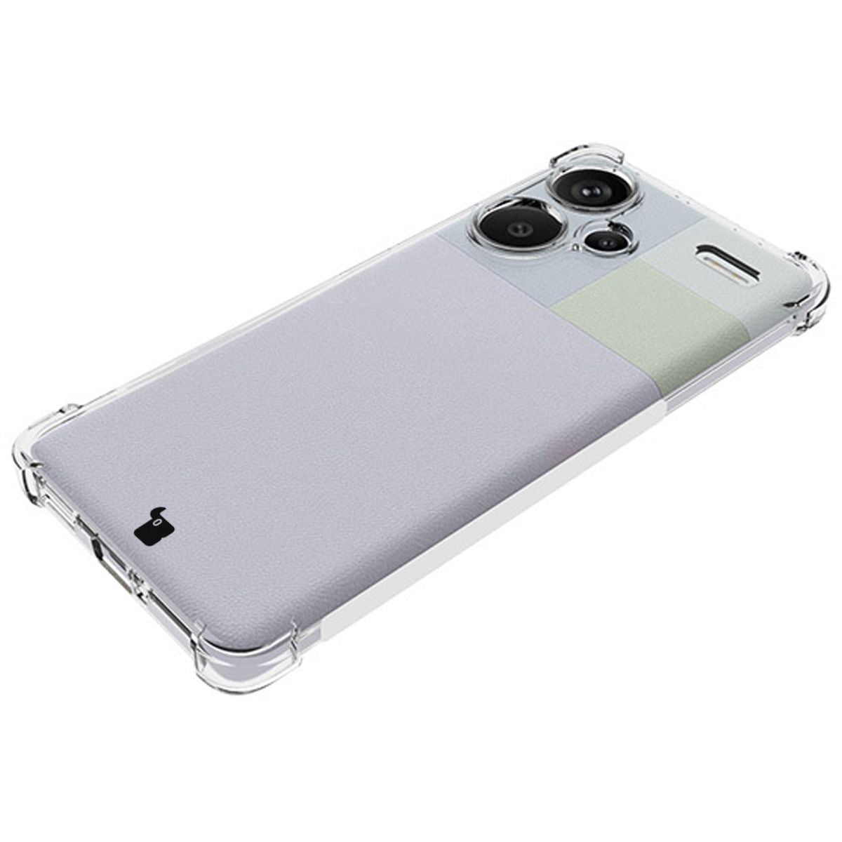 Flexible Schutzhülle für Xiaomi Redmi Note 13 Pro+ 5G, Bizon Case Salpa, Transparent