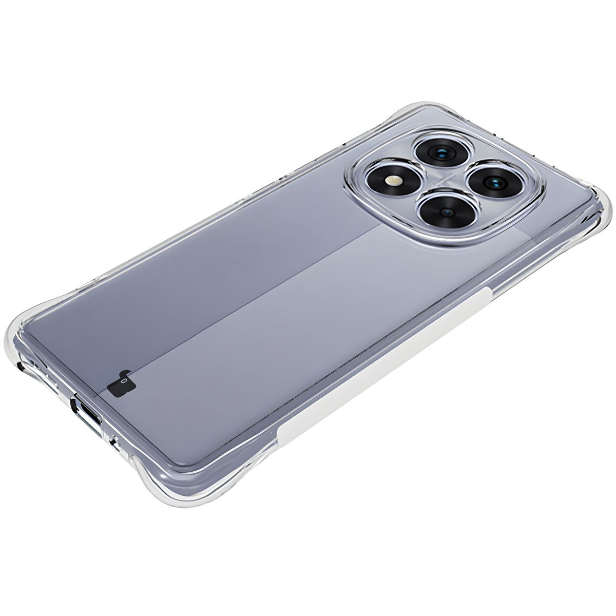 Flexible Handyhülle für Xiaomi Redmi Note 14 Pro 5G / Poco X7, Bizon Case Salpa, Transparent