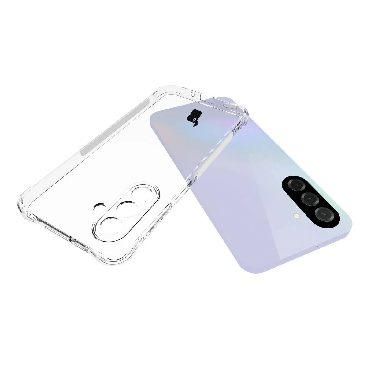 Flexible Handyhülle für Galaxy A17 5G, Bizon Case Salpa, Transparent