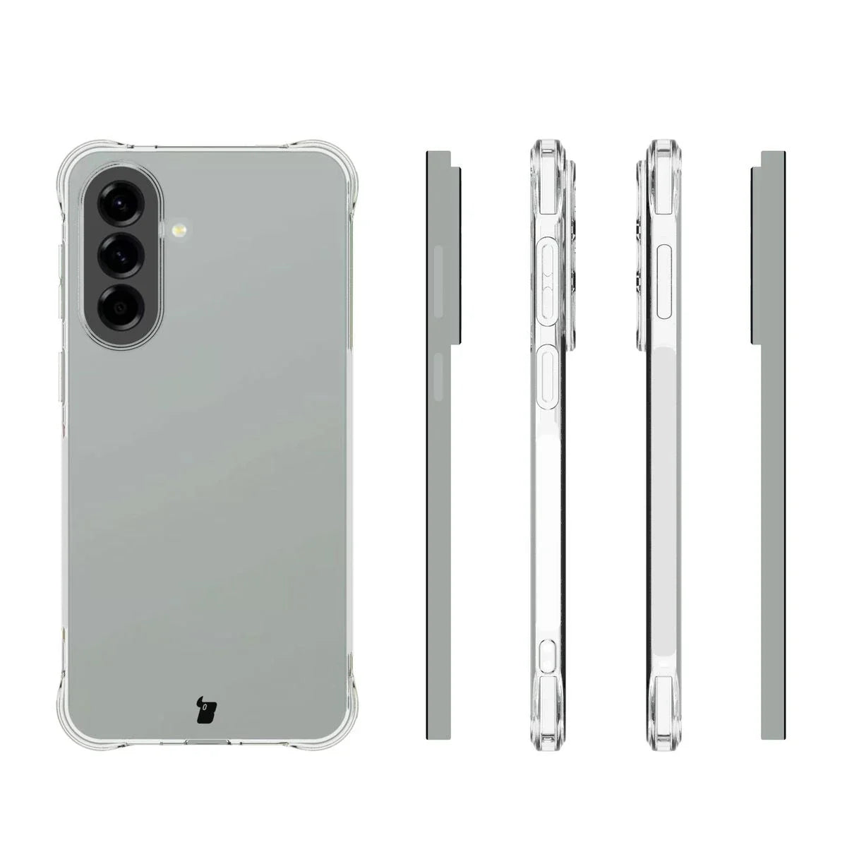 Flexible Handyhülle für Galaxy A57 5G, Bizon Case Salpa, Transparent