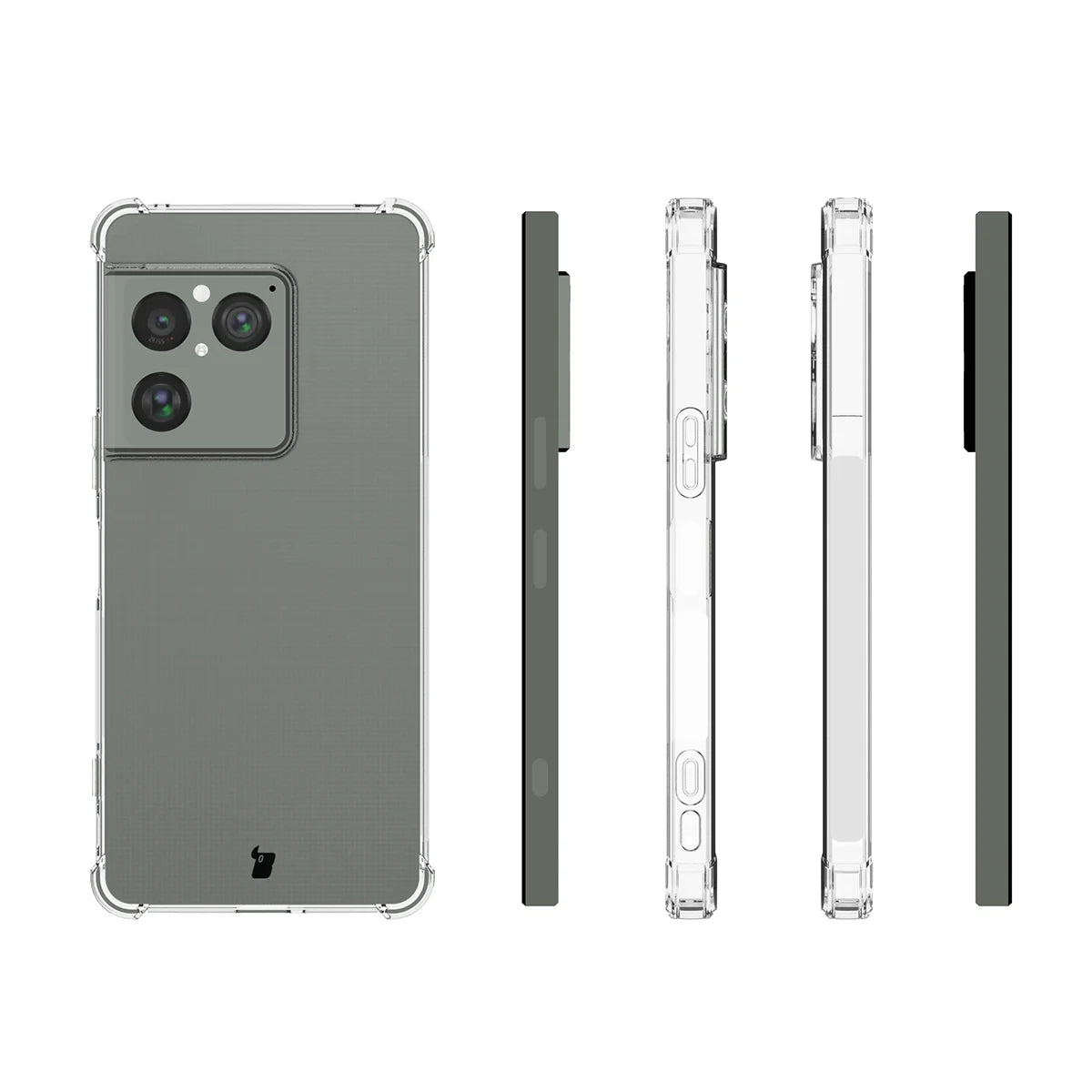 Flexible Handyhülle für Sony Xperia 1 VIII, Bizon Case Salpa, Transparent