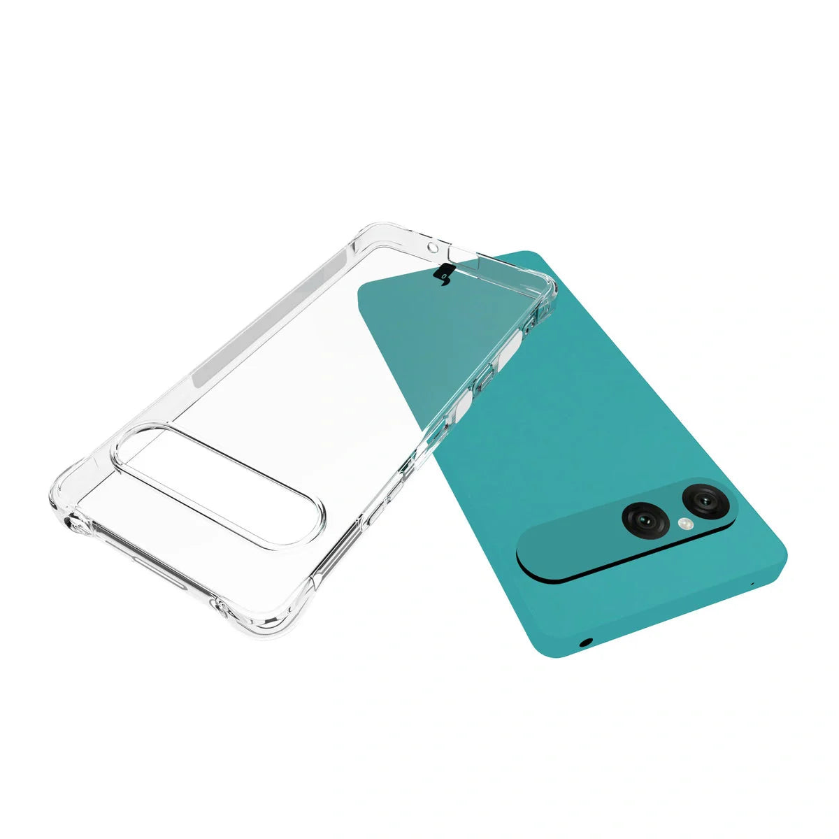 Flexible Handyhülle für Sony Xperia 10 VII, Bizon Case Salpa, Transparent