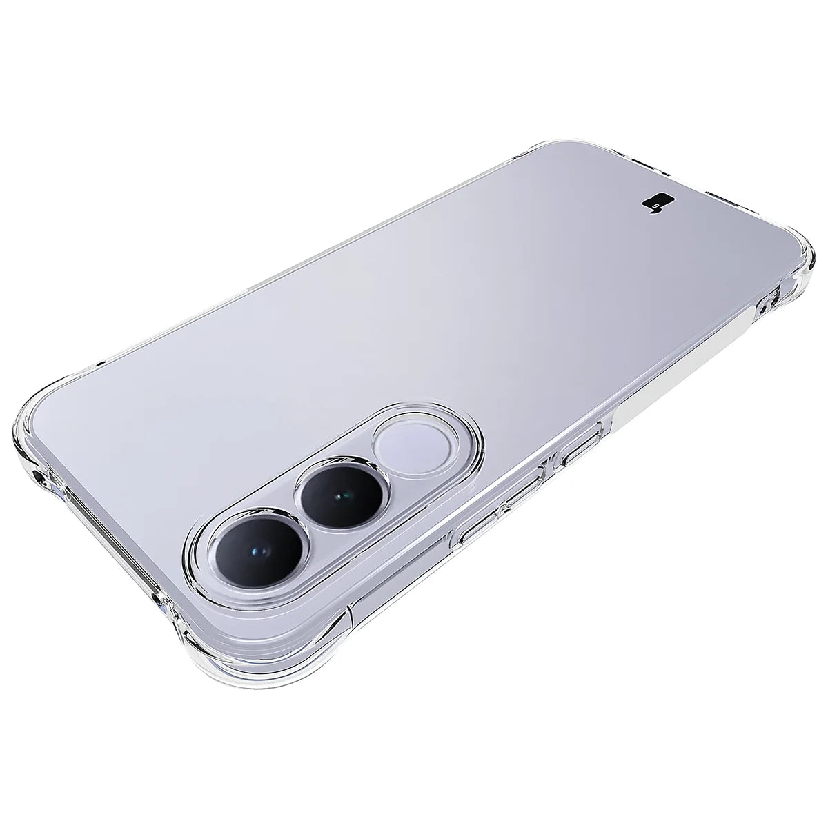 Flexible Handyhülle für Vivo V70 FE 5G, Bizon Case Salpa, Transparent