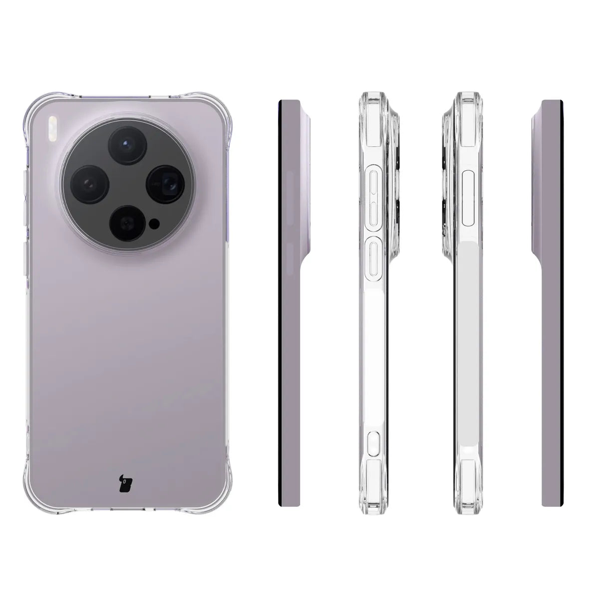 Flexible Handyhülle für Vivo X300, Bizon Case Salpa, Transparent