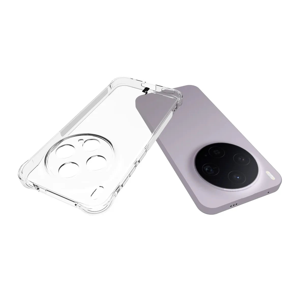 Flexible Handyhülle für Vivo X300, Bizon Case Salpa, Transparent