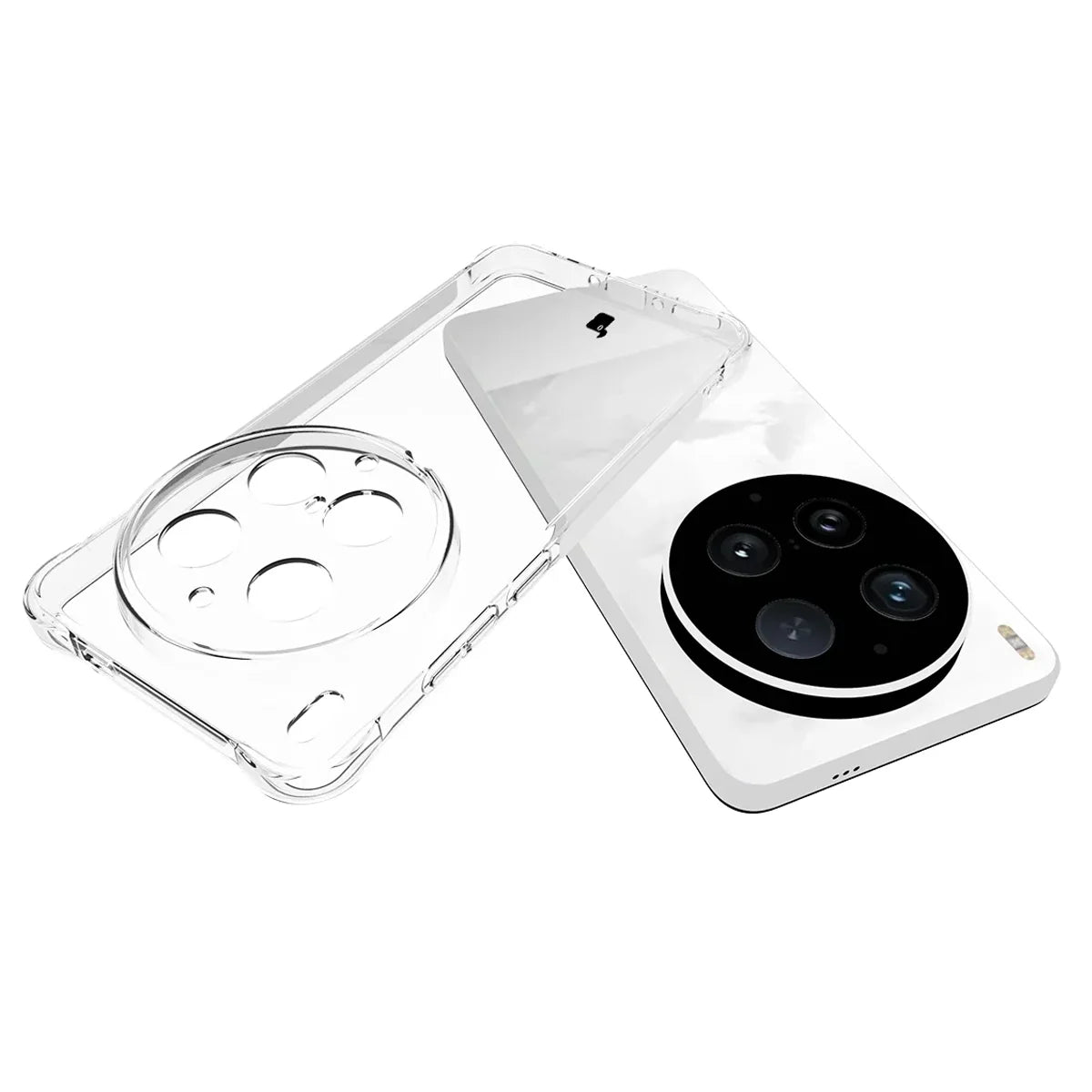Flexible Handyhülle für Vivo X300 Ultra, Bizon Case Salpa, Transparent