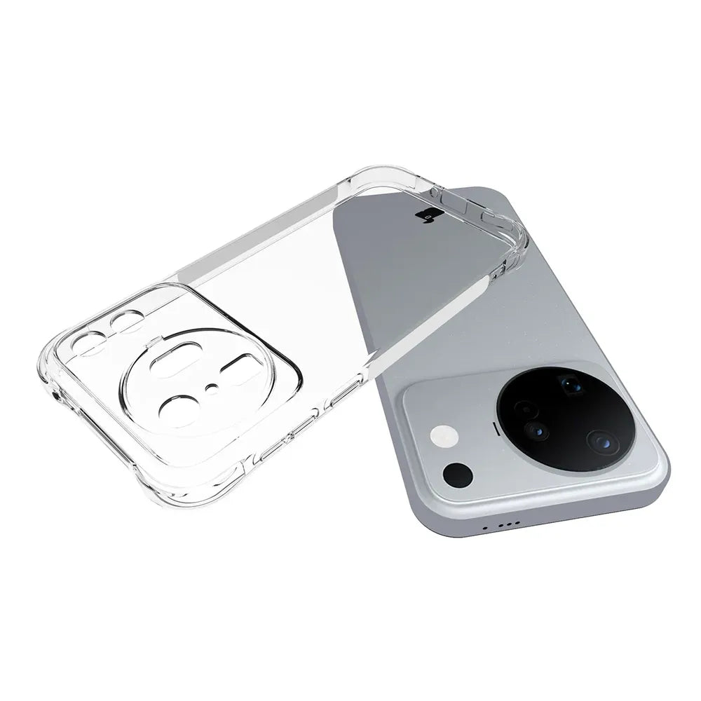 Flexible Handyhülle für Vivo X500 Pro, Bizon Case Salpa, Transparent (4/7)
