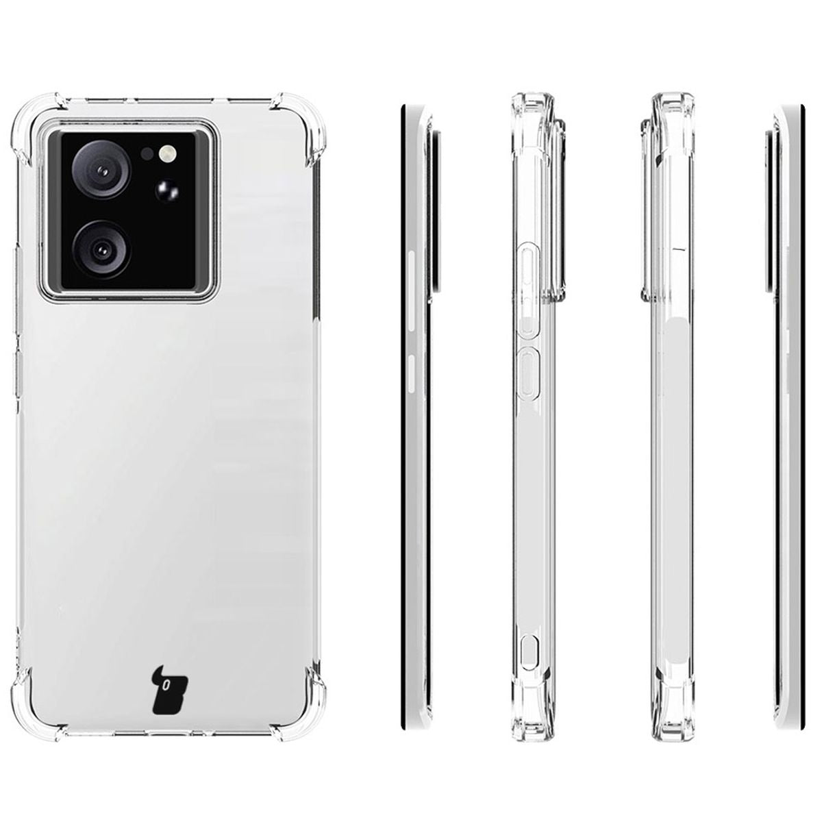 Flexible Schutzhülle für Xiaomi 13T Pro / 13T, Bizon Case Salpa, Transparent
