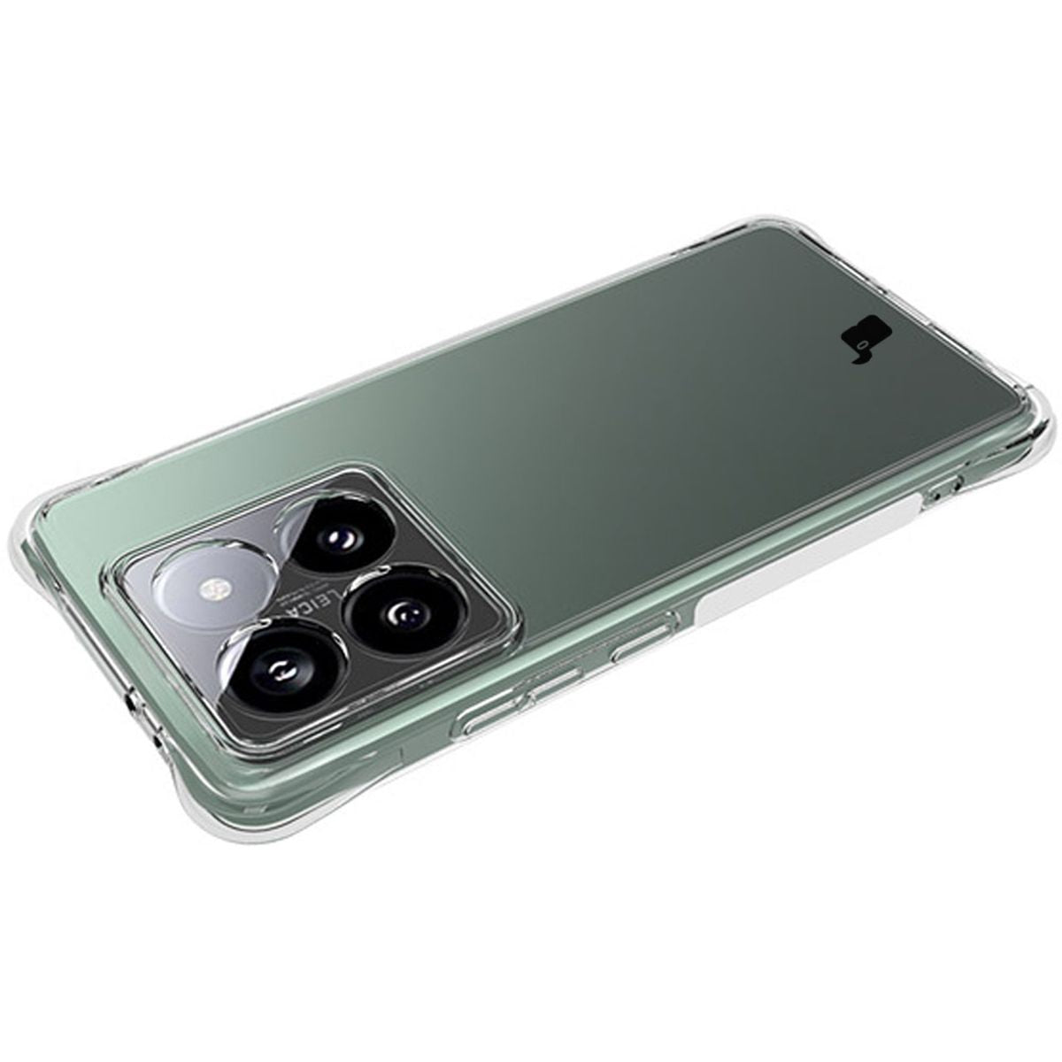 Flexible Handyhülle für Xiaomi 14T Pro, Bizon Case Salpa, Transparent