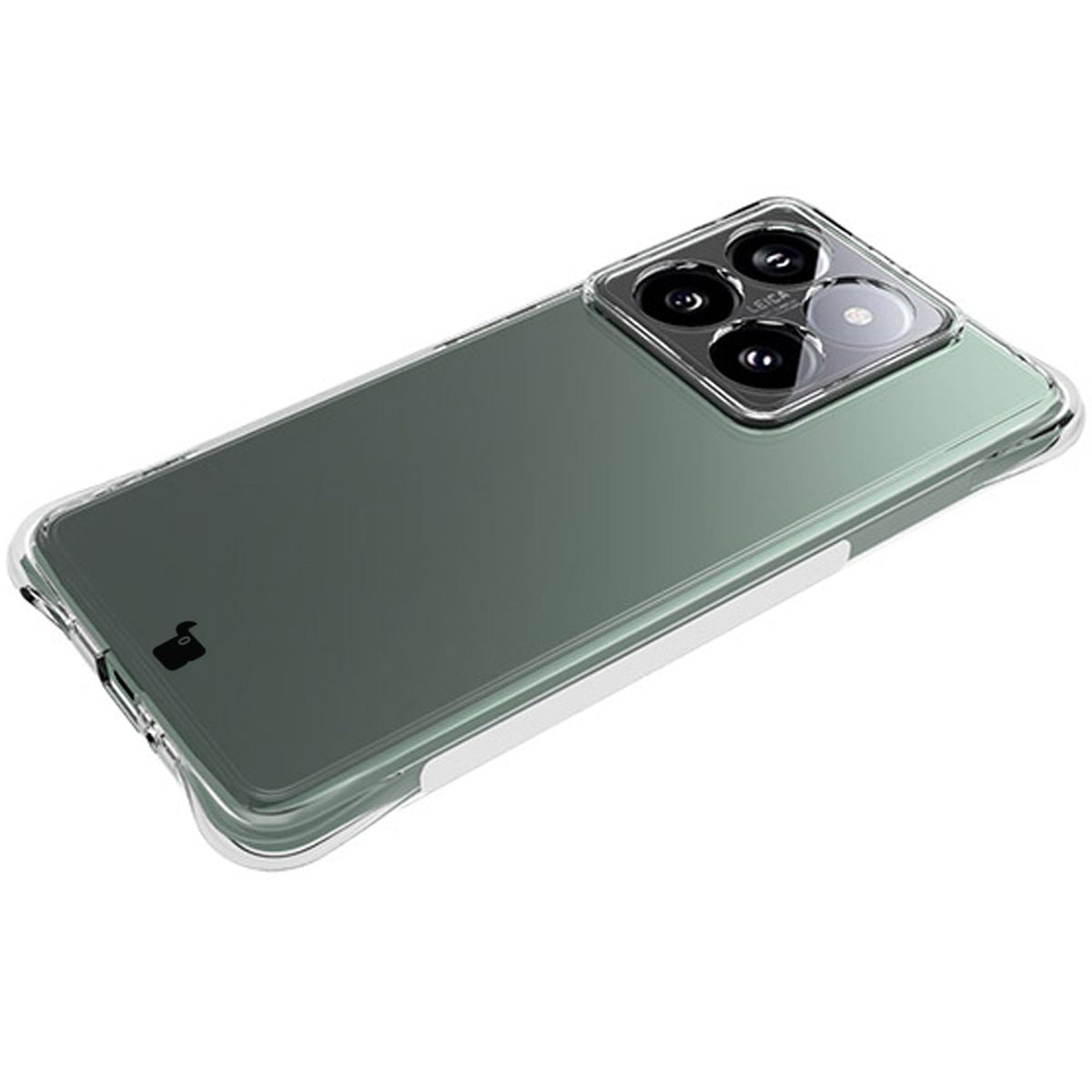 Flexible Handyhülle für Xiaomi 14T Pro, Bizon Case Salpa, Transparent