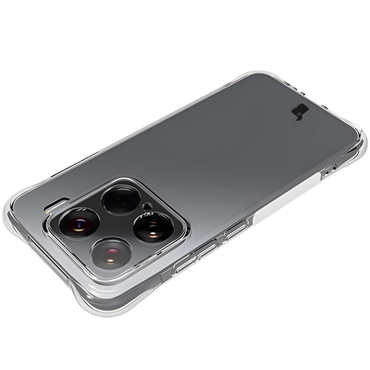Flexible Handyhülle für Xiaomi 15, Bizon Case Salpa, Transparent