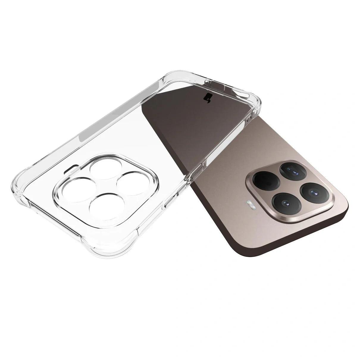 Flexible Handyhülle für Xiaomi 15T Pro, Bizon Case Salpa, Transparent