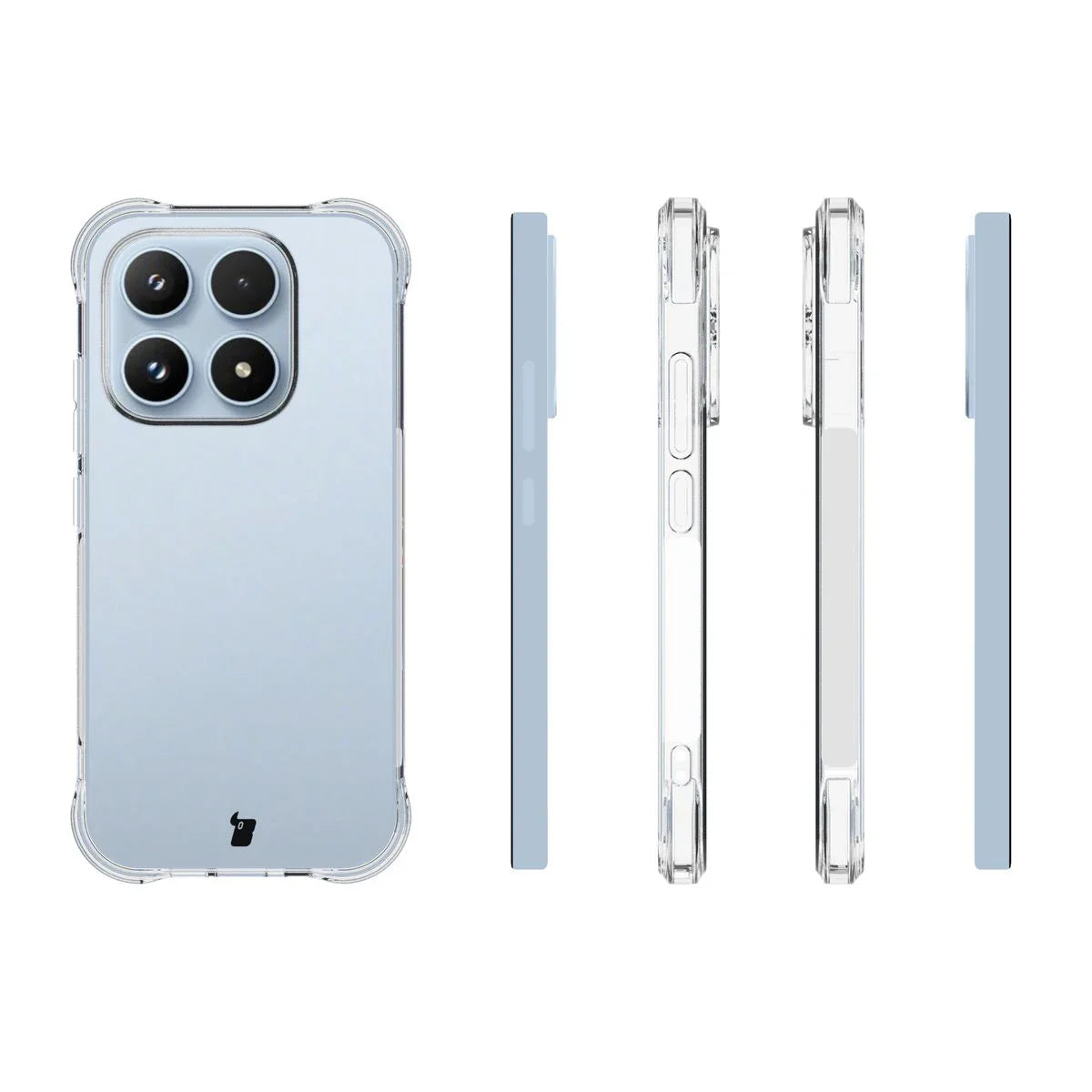 Flexible Handyhülle für Xiaomi 17, Bizon Case Salpa, Transparent