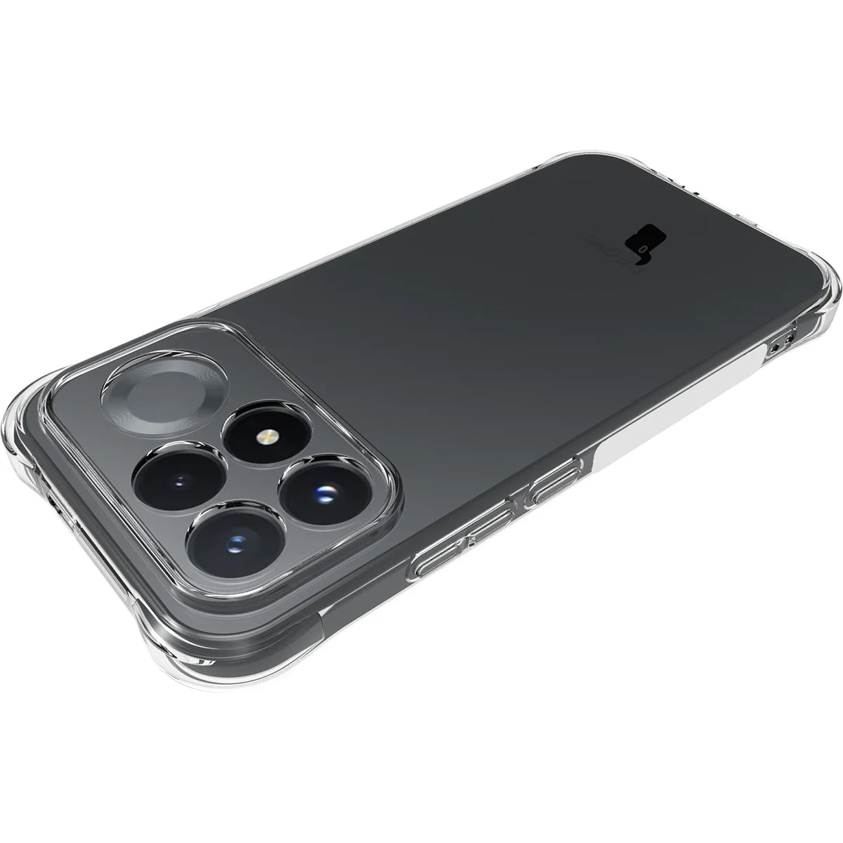 Flexible Handyhülle für Xiaomi POCO F9 Pro, Bizon Case Salpa, Transparent (5/7)