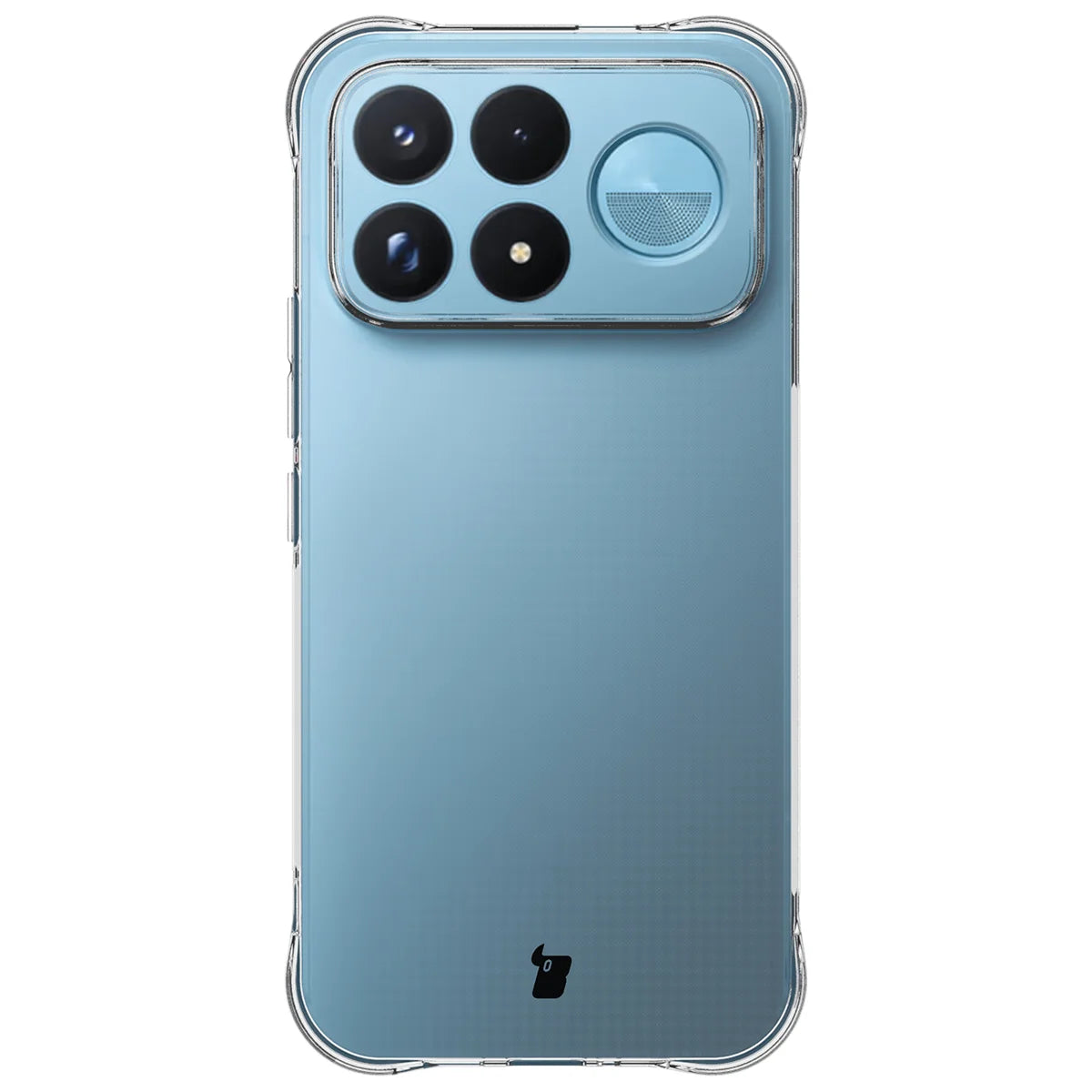 Flexible Handyhülle für Xiaomi POCO F9 Ultra, Bizon Case Salpa, Transparent (2/7)
