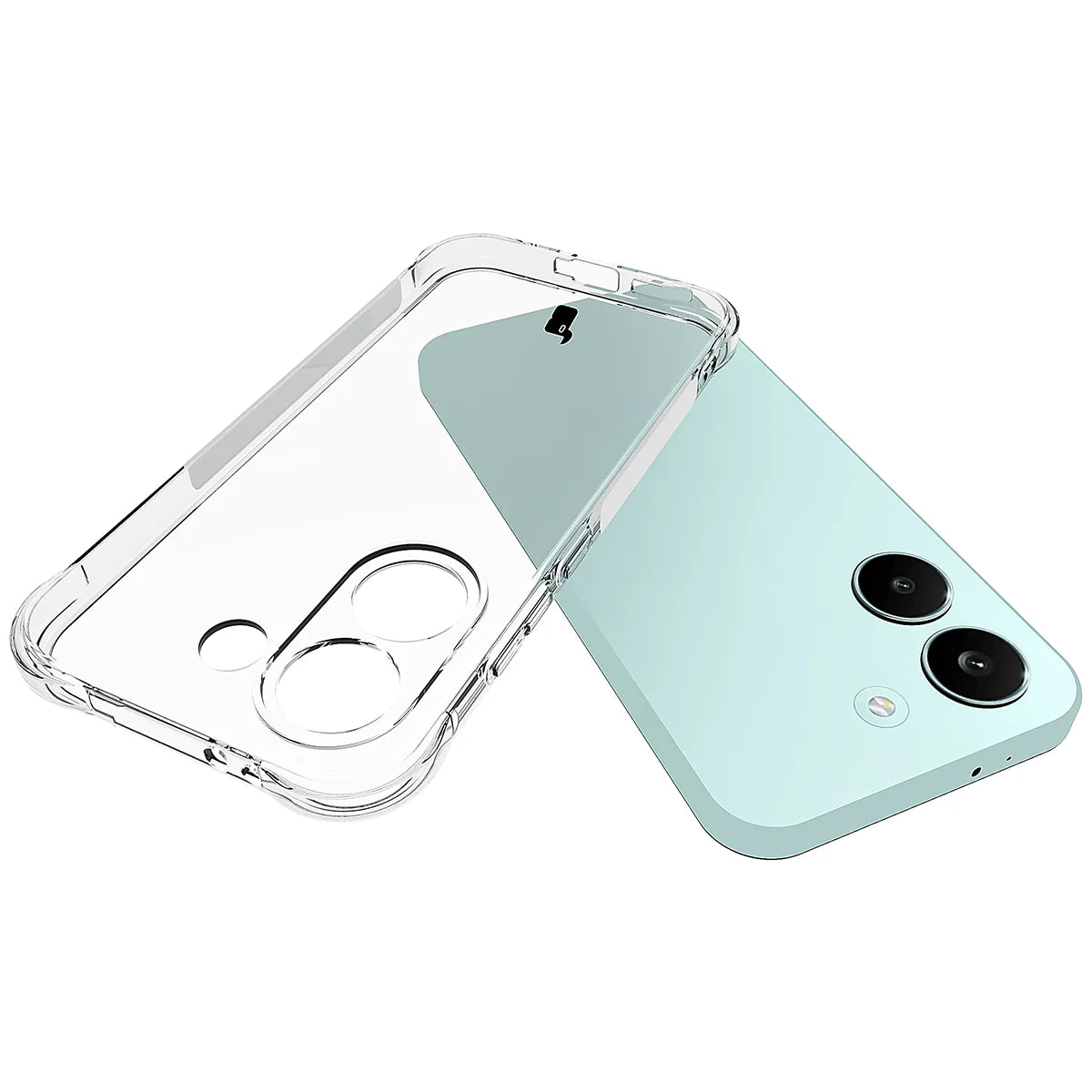 Flexible Handyhülle für Xiaomi POCO X8 Pro, Bizon Case Salpa, Transparent