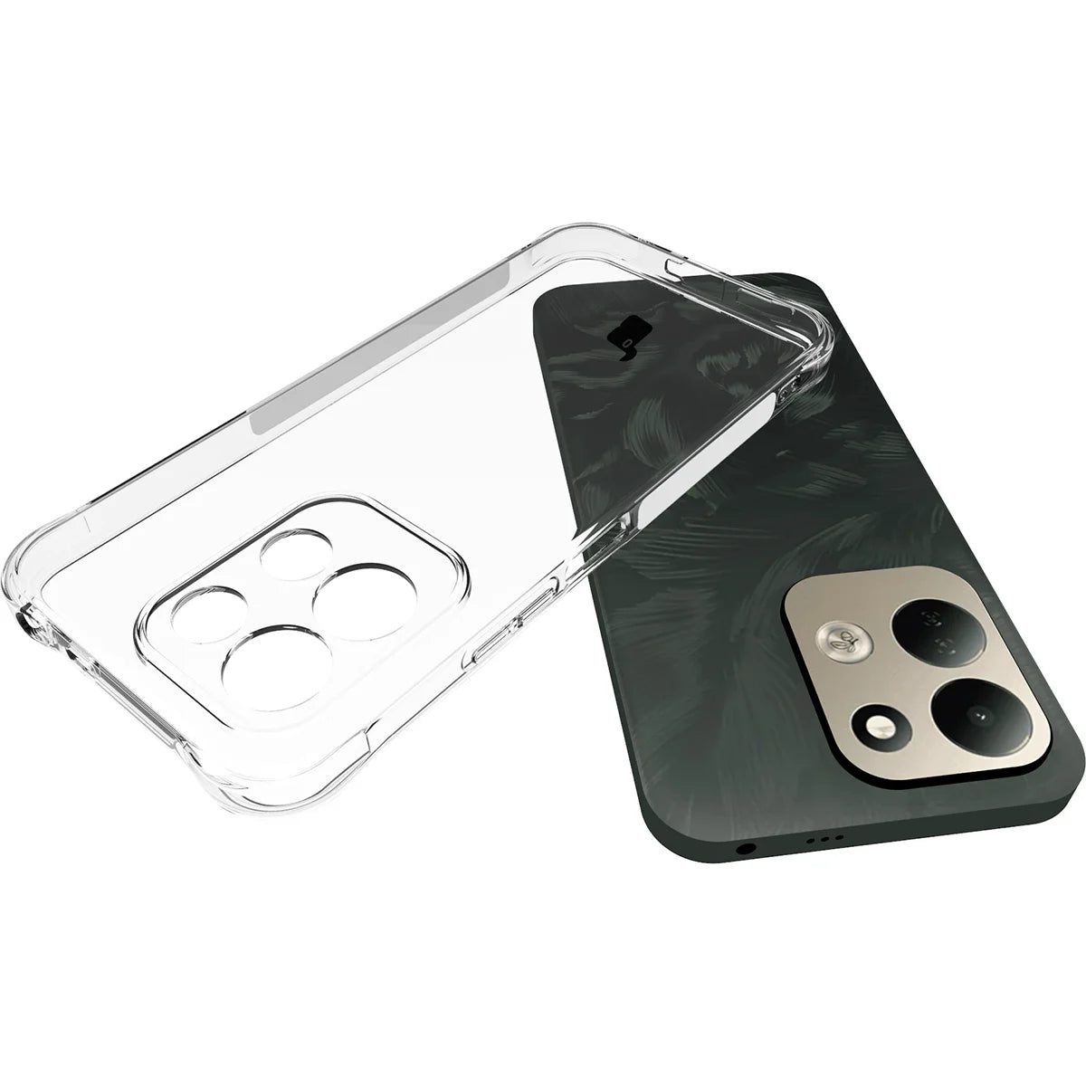 Flexible Handyhülle für Xiaomi Redmi 17 4G/5G, Bizon Case Salpa, Transparent (4/7)