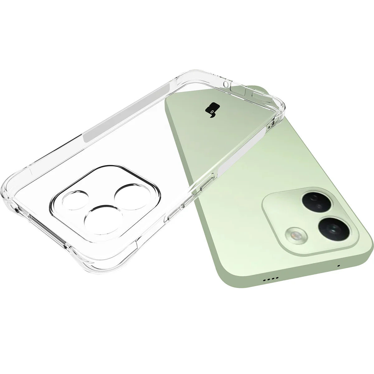Flexible Handyhülle für Xiaomi Redmi Note 17 Pro Max 5G, Bizon Case Salpa, Transparent (4/7)