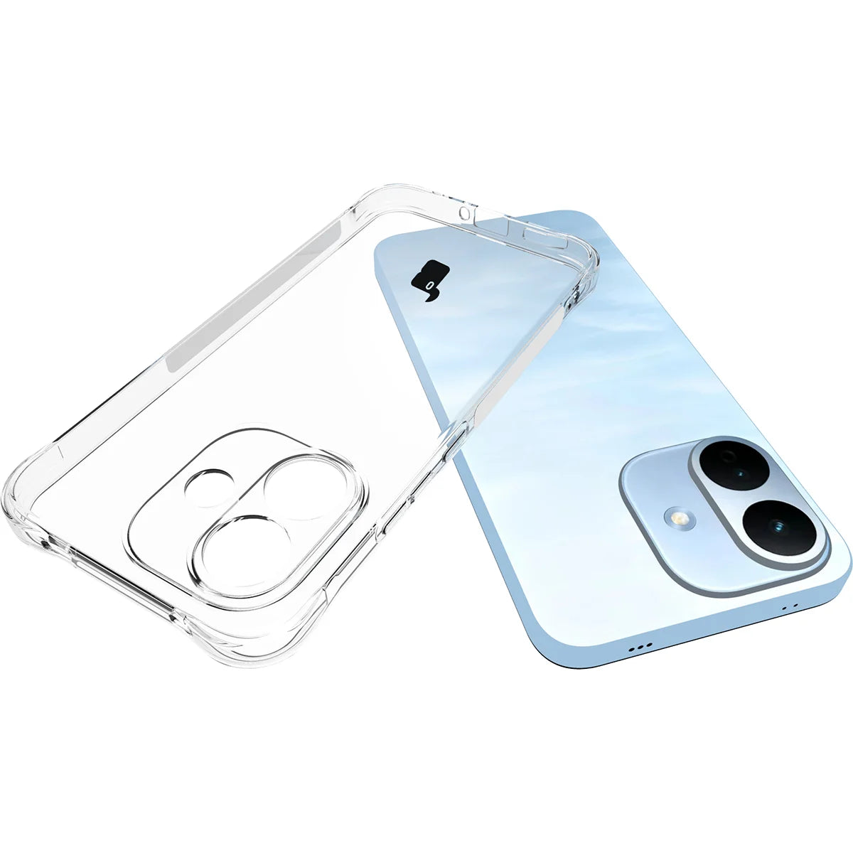 Flexible Handyhülle für Xiaomi Redmi Note 17 Pro 5G, Bizon Case Salpa, Transparent (4/7)