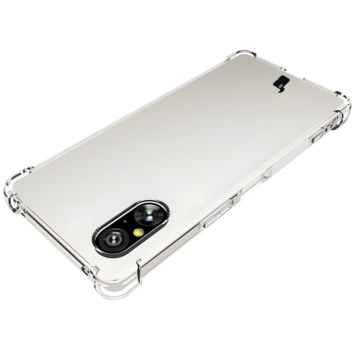 Flexible Schutzhülle für Sony Xperia 5 V, Bizon Case Salpa, Transparent