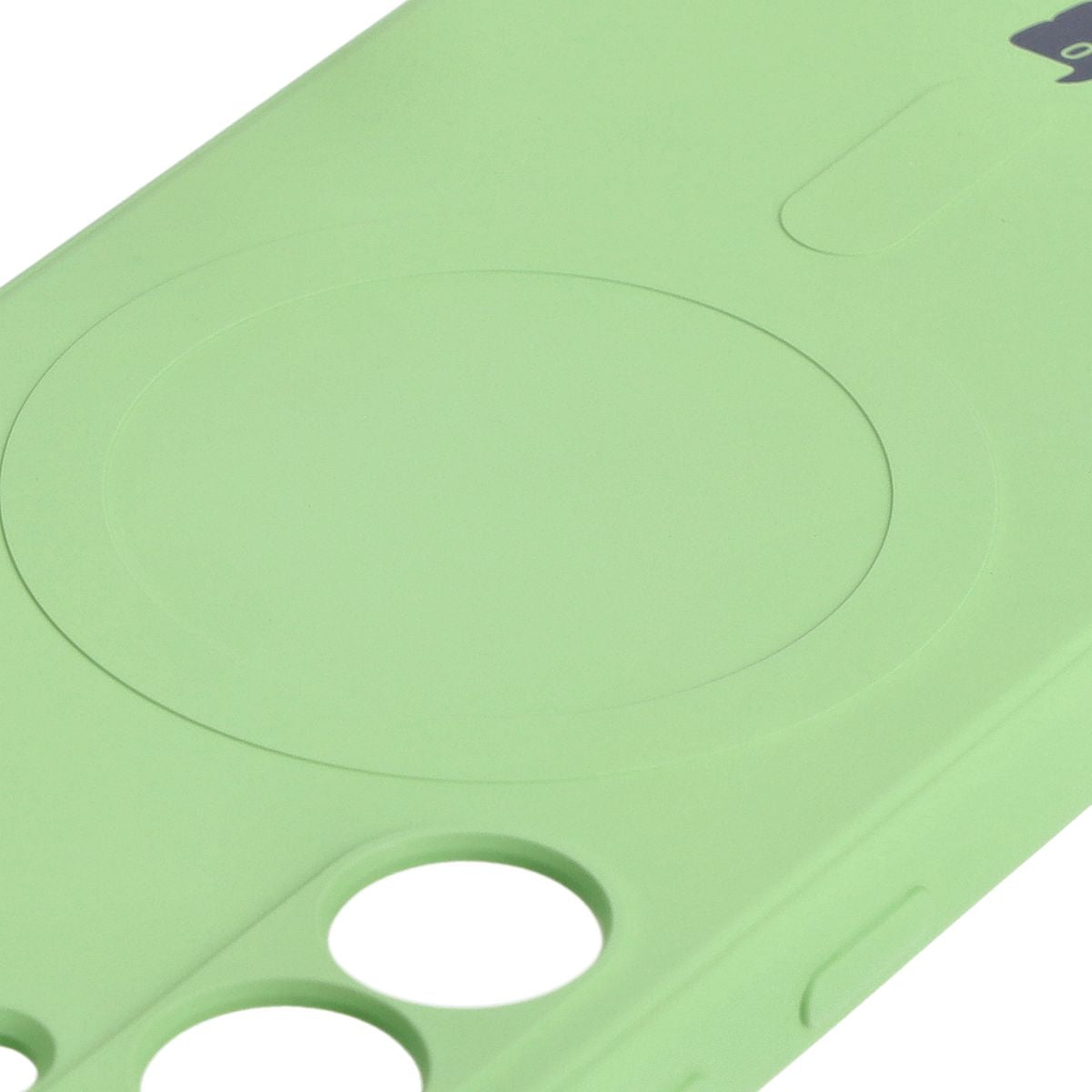 Schutzhülle für Galaxy S24 Plus, Bizon Case Silicone Magnetic Sq, Hellgrün