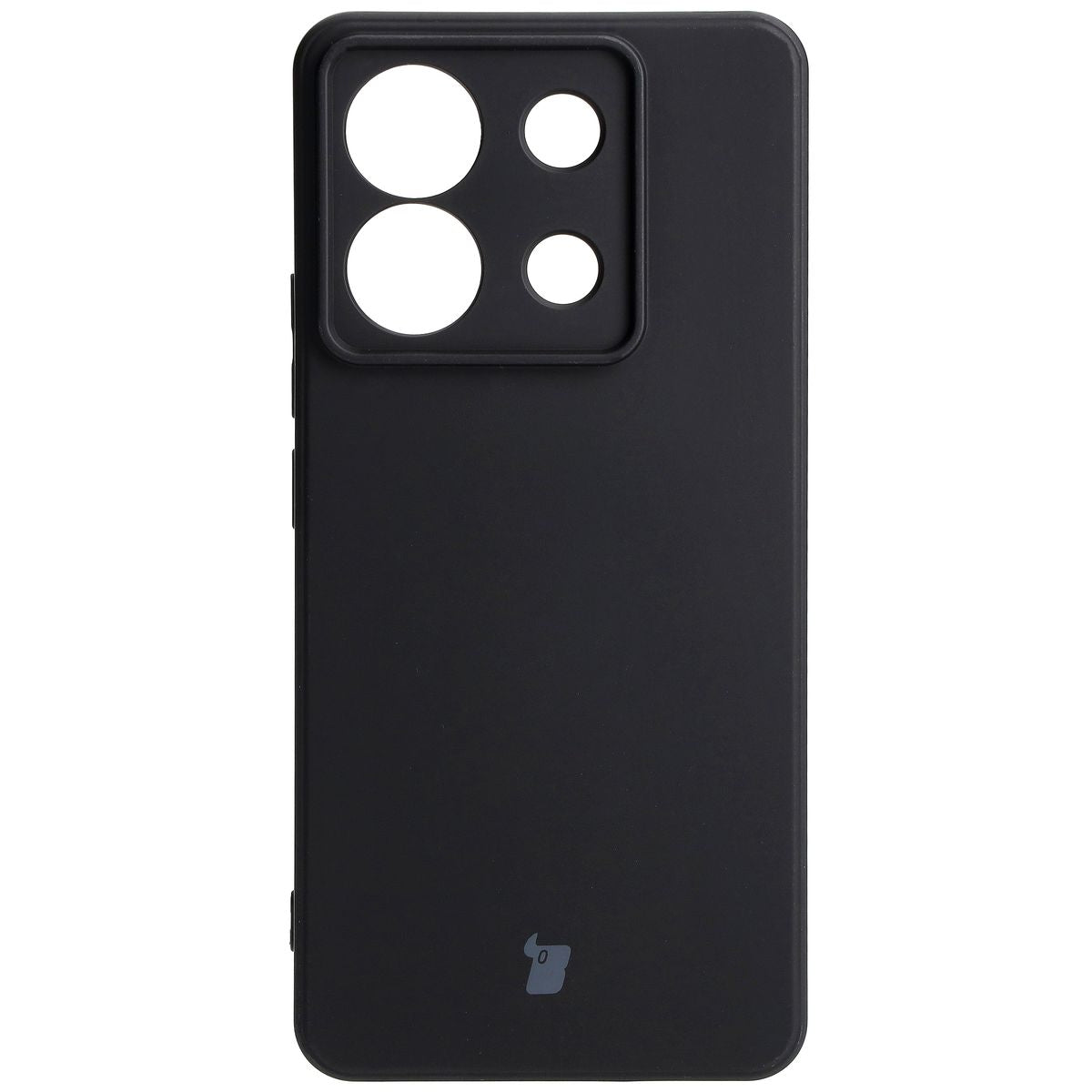 Schutzhülle für Xiaomi Poco X6 / Xiaomi Redmi Note 13 Pro 5G, Bizon Case Silicone Sq, Schwarz