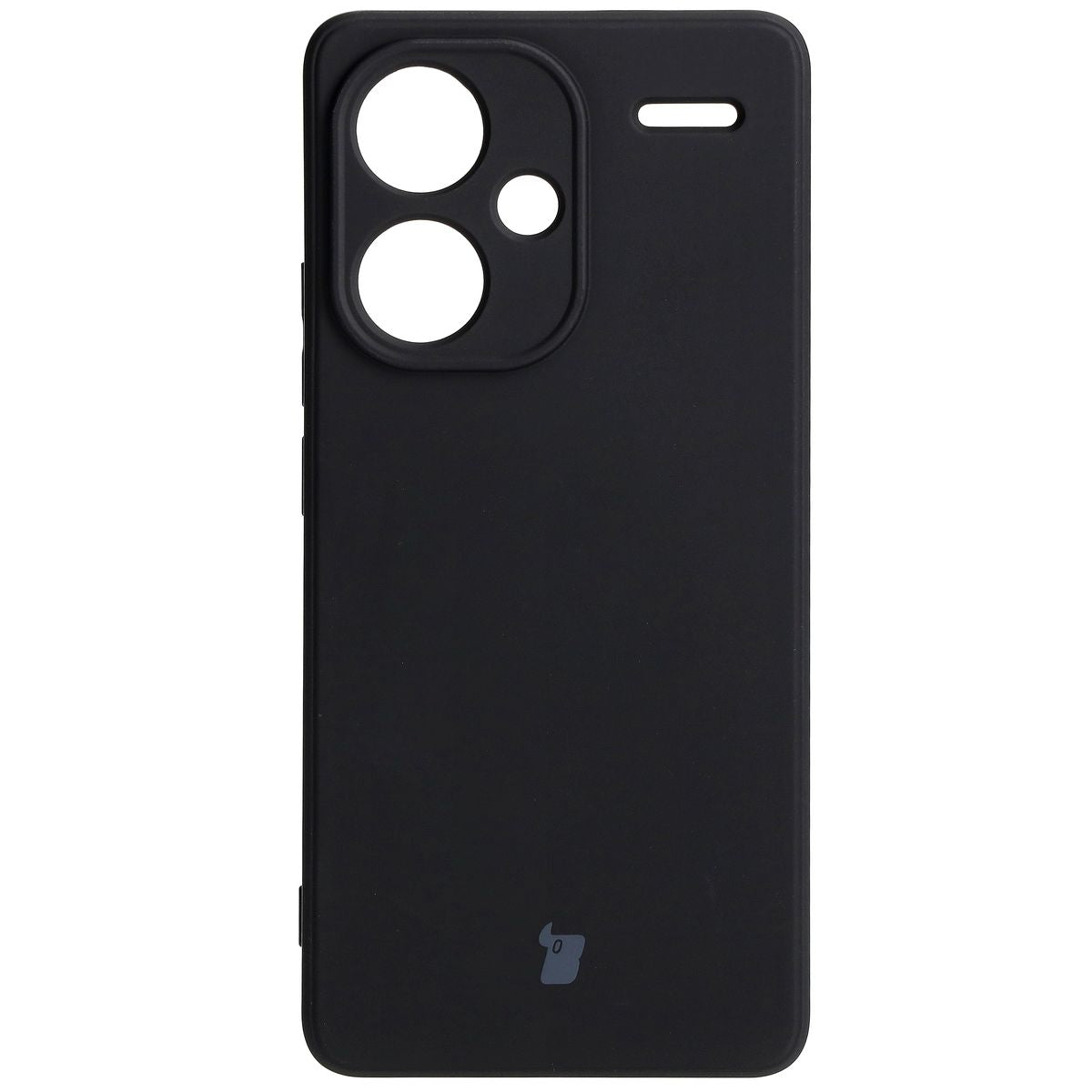 Schutzhülle für Xiaomi Redmi Note 13 Pro+ 5G, Bizon Case Silicone Sq, Schwarz