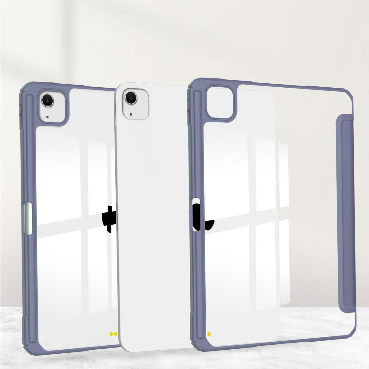 Schutzhülle für iPad Air 13" 2025 / 2024, Bizon Case Tab Clear Matt, Lavendel