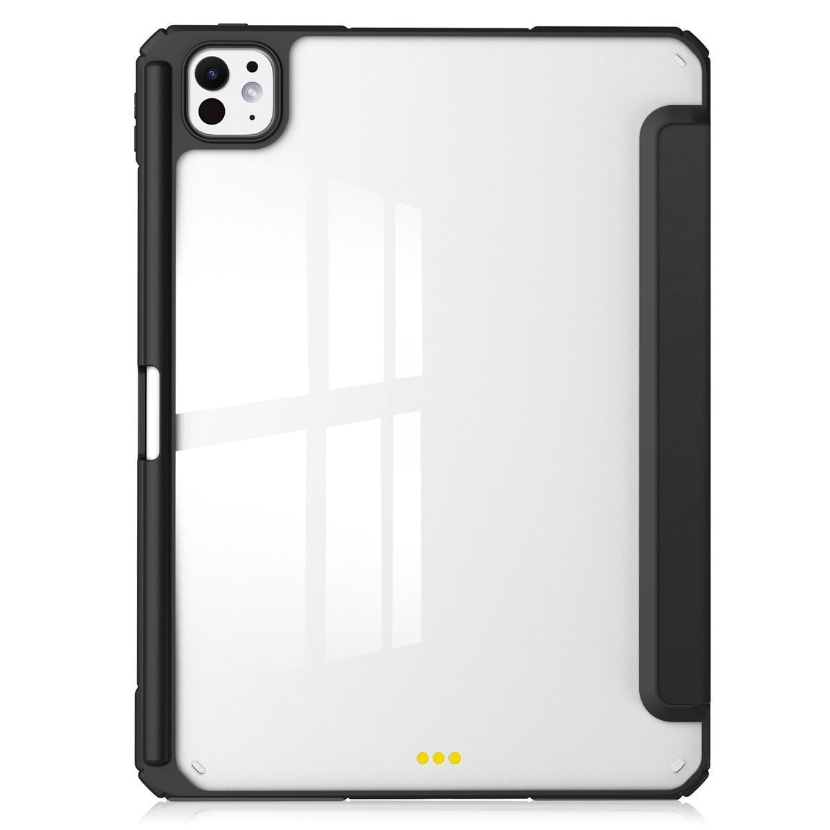 Schutzhülle für iPad Pro 11" 5 gen. 2024, Bizon Case Tab Clear Matt, Schwarz