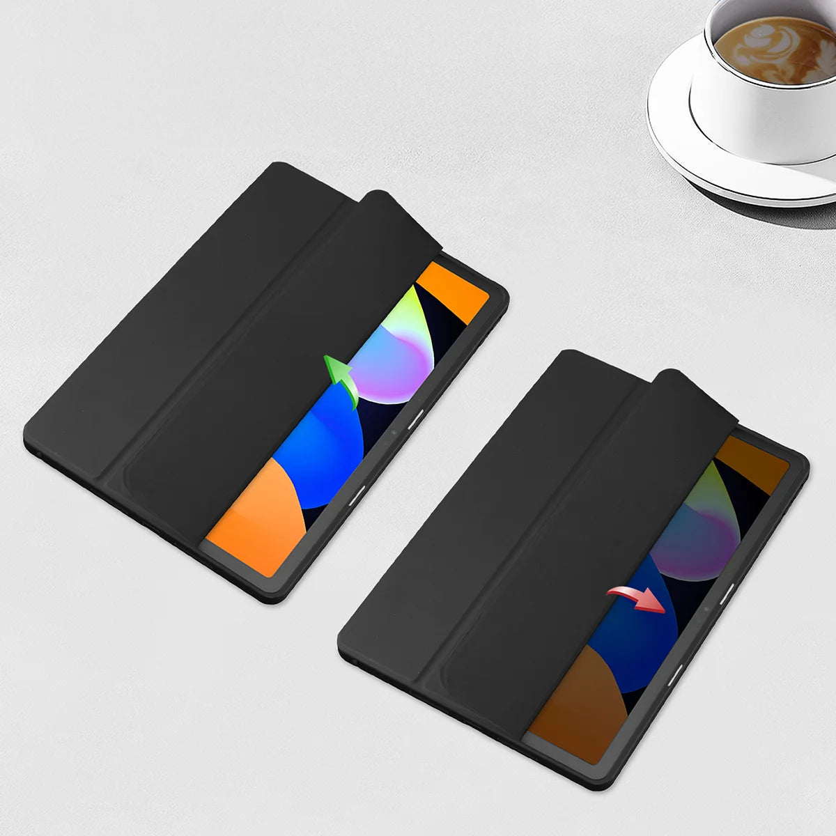 Etui z klapką Bizon Case Tab Clear Matt do Lenovo Idea Tab 11, czarne