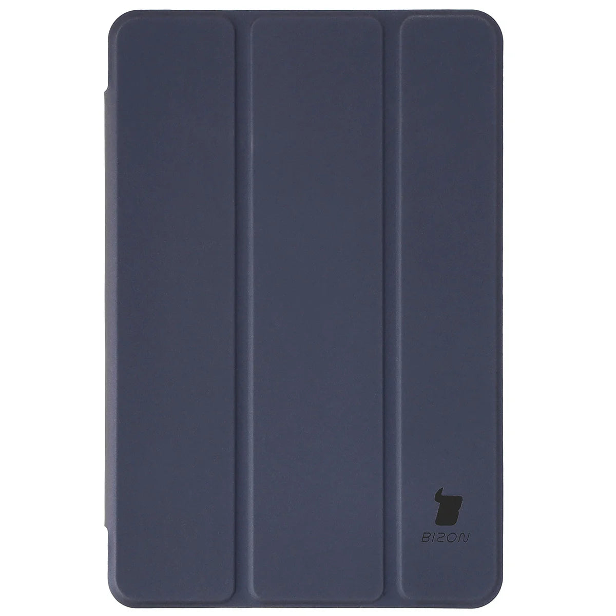 Schutzhülle mit Klappe für Galaxy Tab A11 / A9, Bizon Case Tab Clear Matt, Dunkelblau