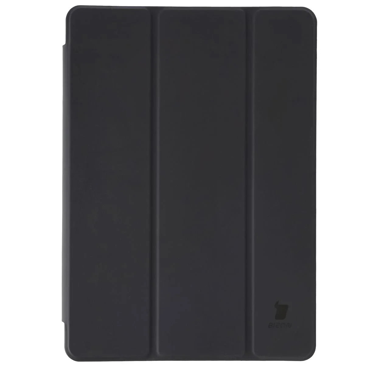 Schutzhülle mit Klappe für Galaxy Tab A11 Plus / A9 Plus, Bizon Case Tab Clear Matt, Schwarz
