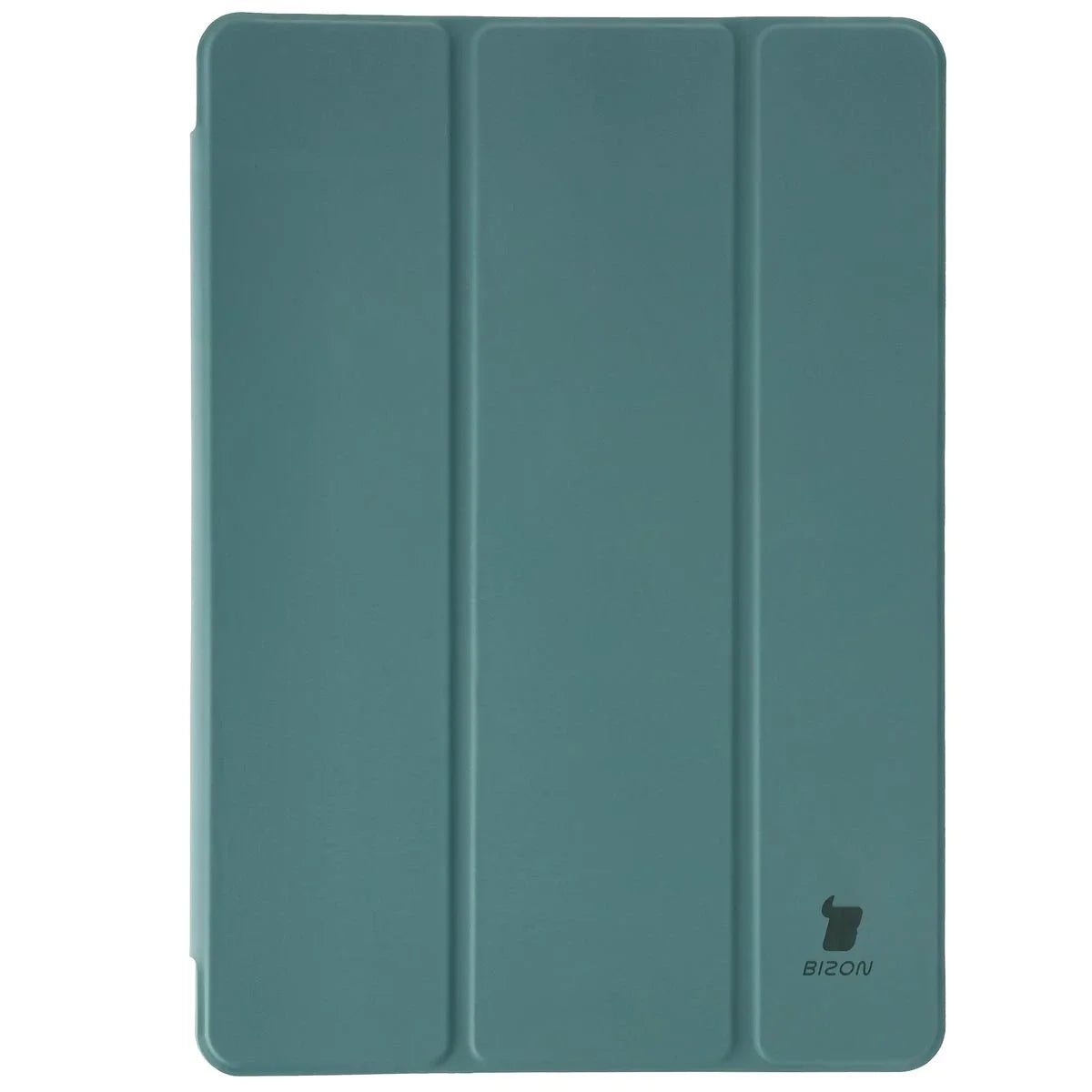 Schutzhülle mit Klappe für Galaxy Tab A11 Plus / A9 Plus, Bizon Case Tab Clear Matt, Dunkelgrün