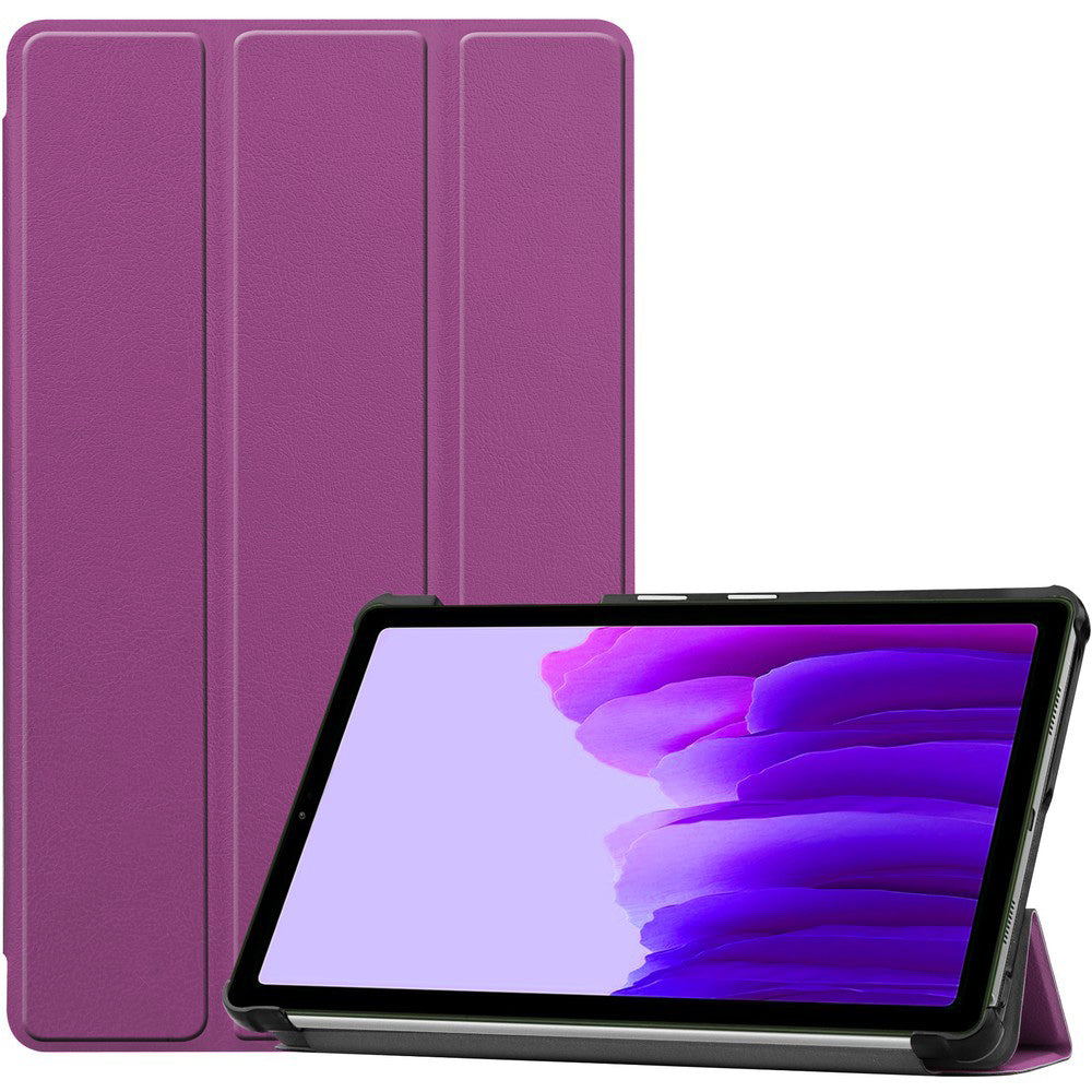 Schutzhülle Bizon Case Tab Croc für Galaxy Tab A7 Lite, Dunkelviolett