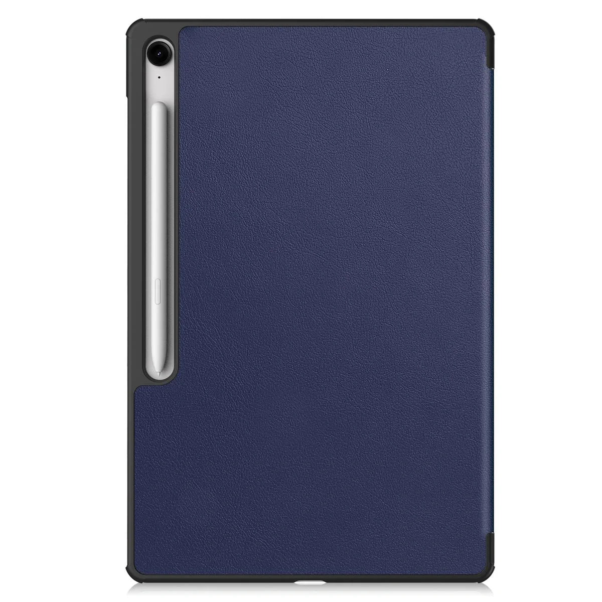 Schutzhülle für Galaxy Tab S10 FE Plus, Bizon Case Tab Croc, Dunkelblau