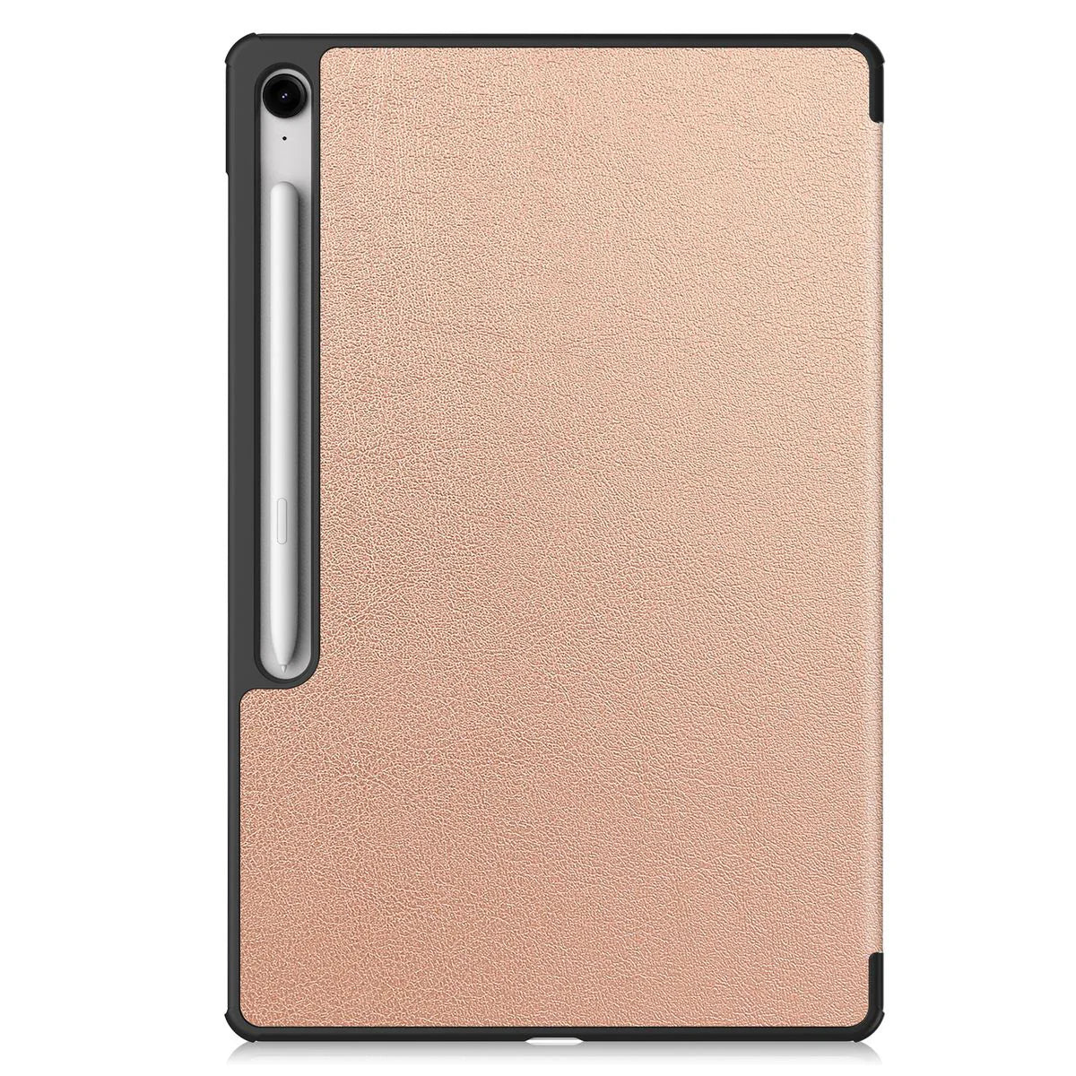 Schutzhülle für Galaxy Tab S10 FE Plus, Bizon Case Tab Croc, Rosegold