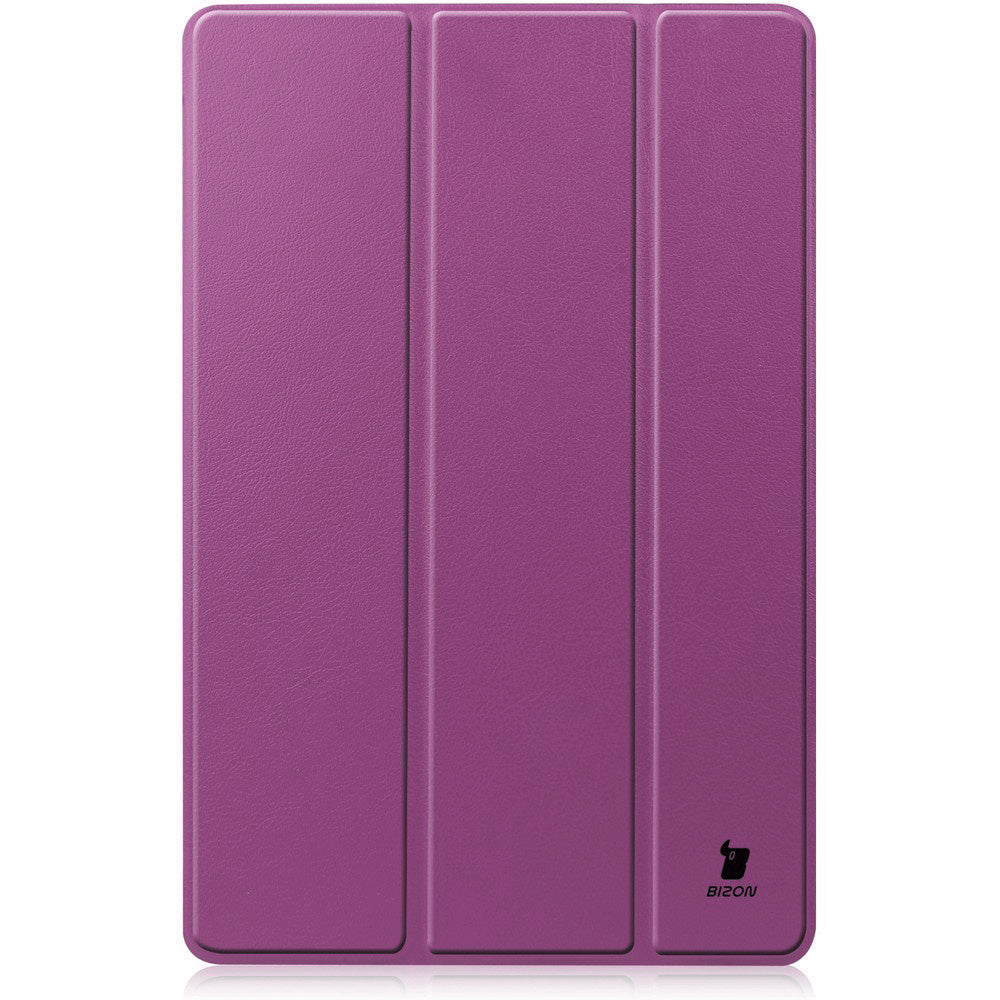 Schutzhülle Bizon Case Tab Croc für Galaxy Tab S8 / S7, Dunkelviolett