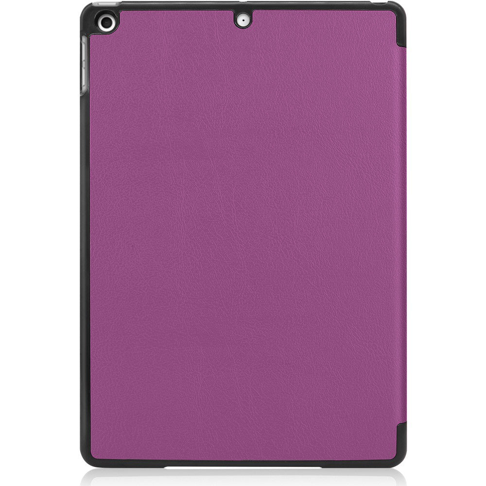 Schutzhülle Bizon Case Tab Croc für iPad 9/8/7 10.2 2021/2020/2019, Dunkelviolett
