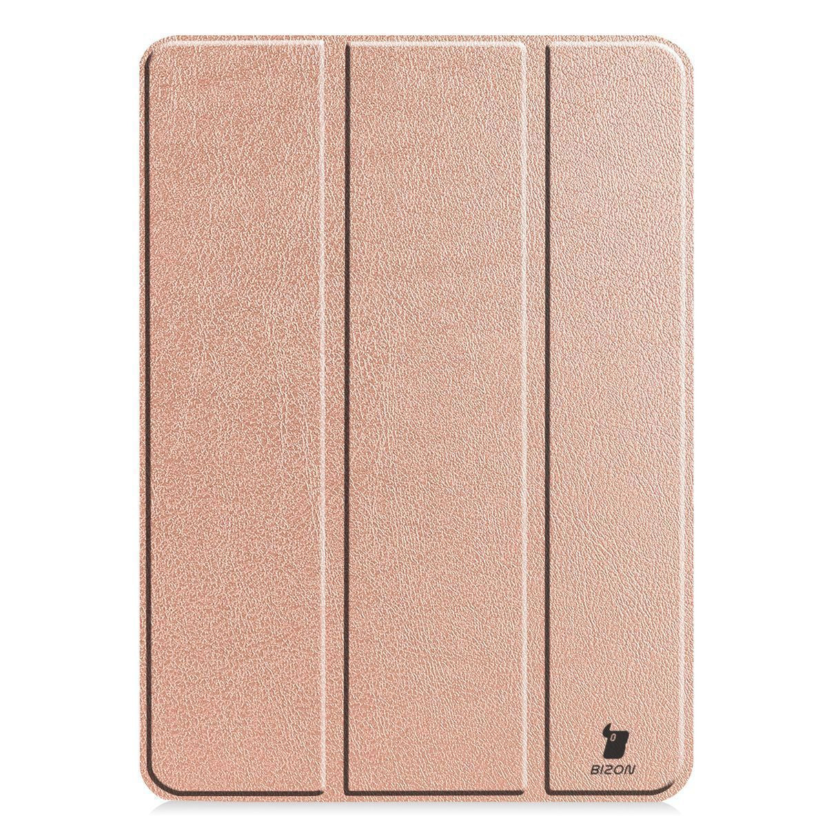 Schutzhülle für iPad Pro 13" 2025 / 2024, Bizon Case Tab Croc, Rosegold